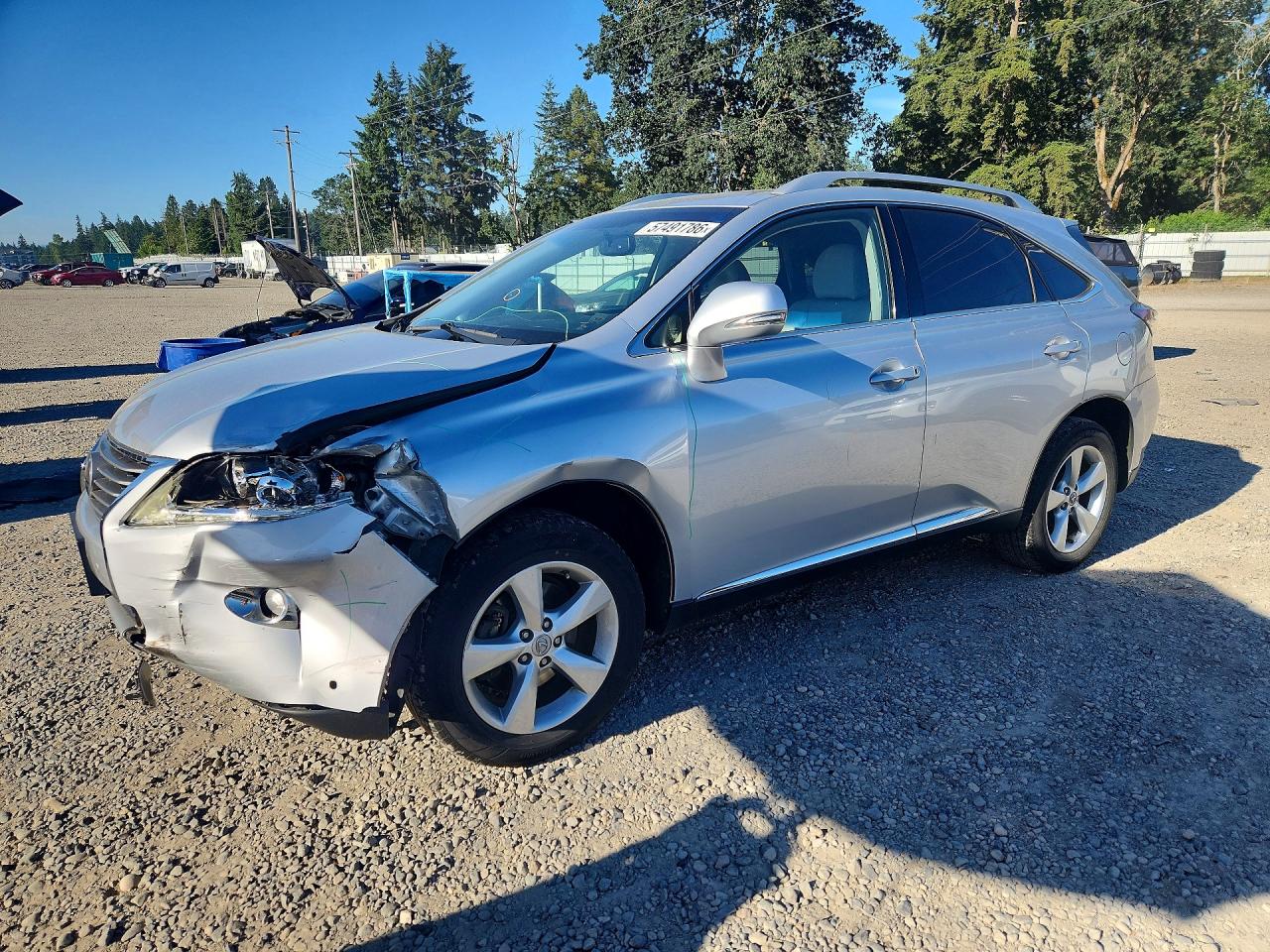 2013 Lexus Rx 350 Base Silver vin: JTJBK1BA8D2023628