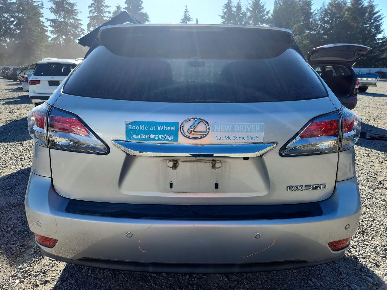 2013 Lexus Rx 350 Base Silver vin: JTJBK1BA8D2023628