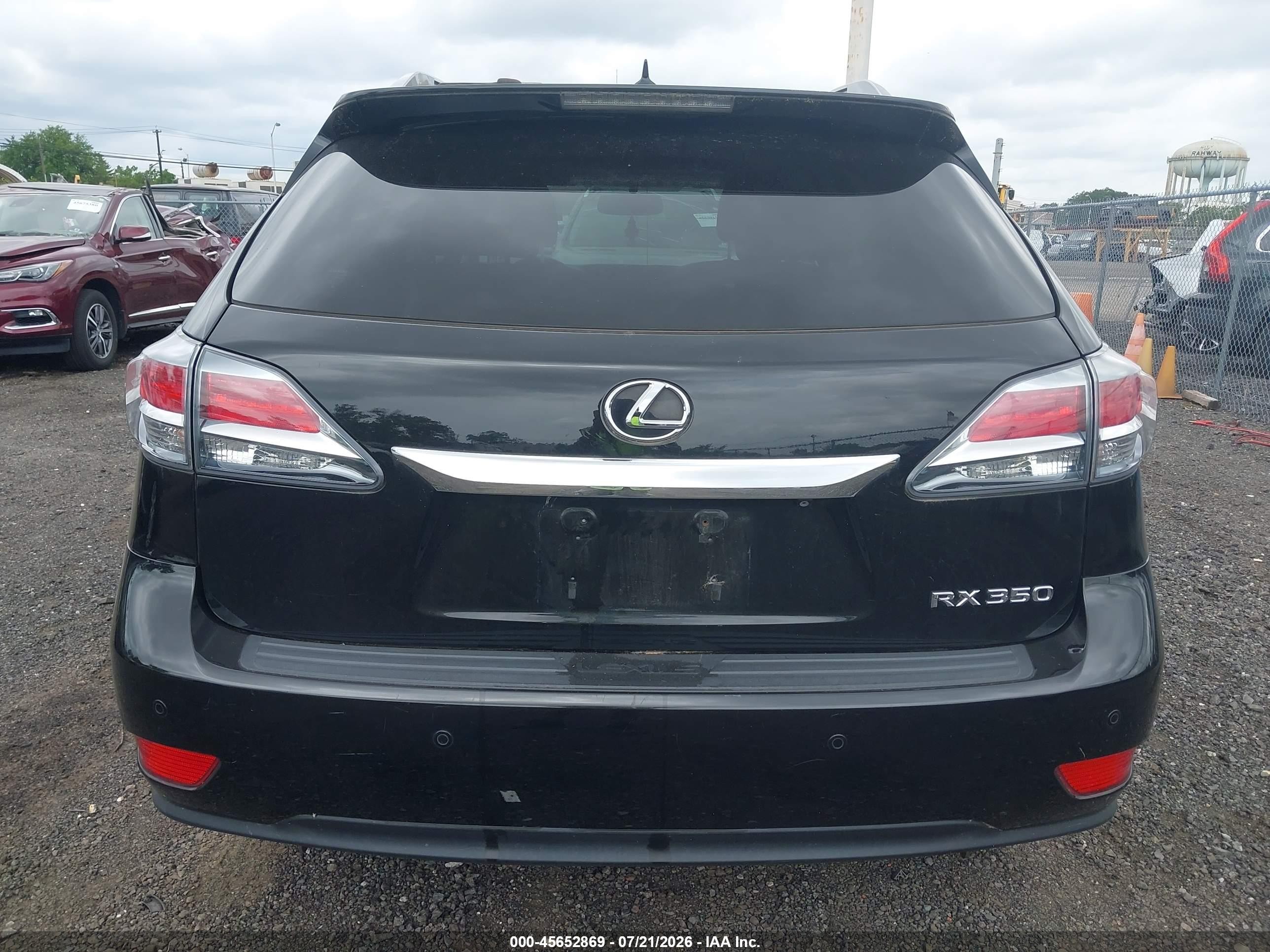 2013 Lexus Rx 350   Black vin: JTJBK1BA8D2033270