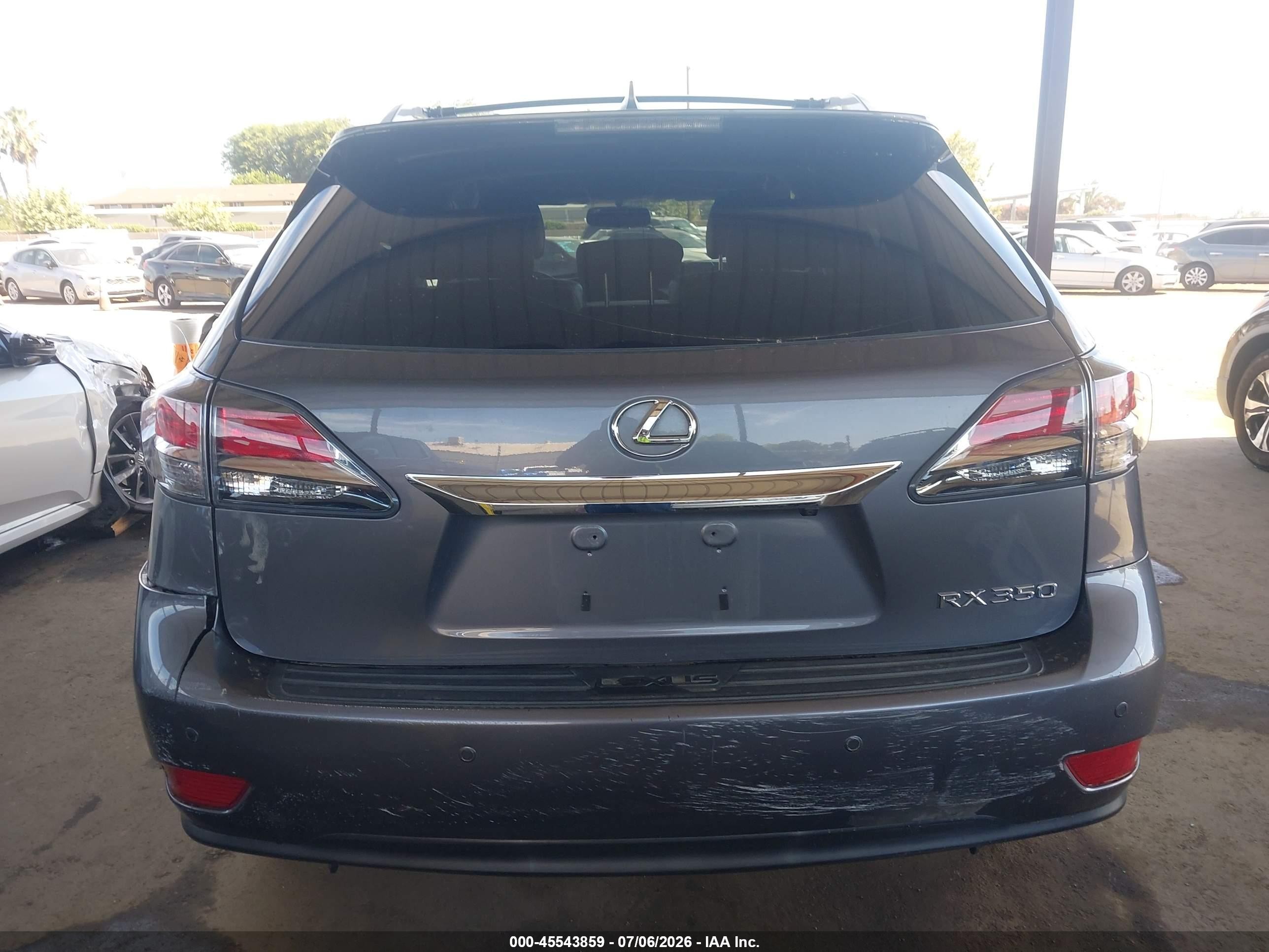 2014 Lexus Rx 350 Gray vin: JTJBK1BA8E2039426