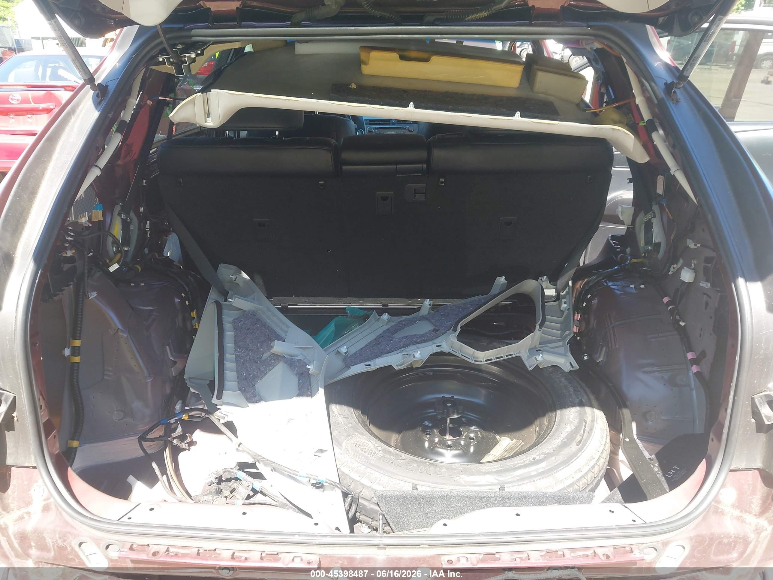 2015 Lexus Rx 350 Бордовый vin: JTJBK1BA8F2480877