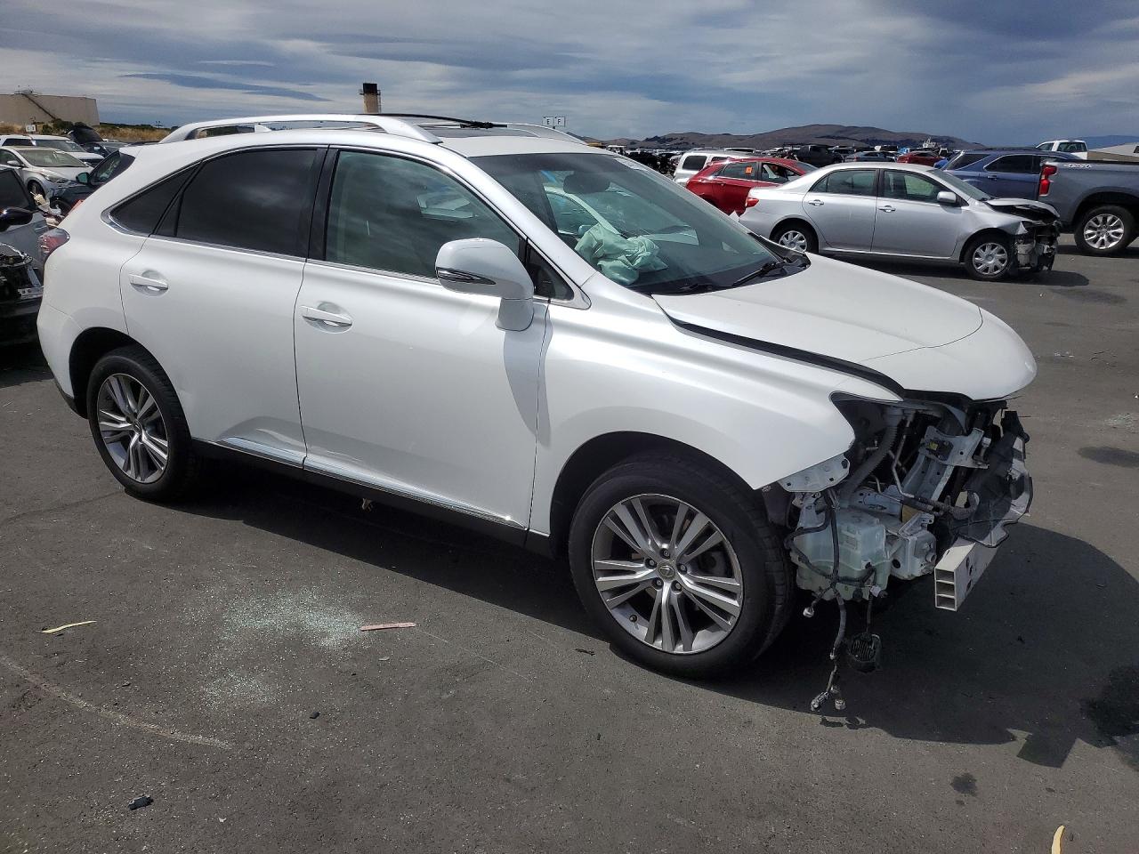 2015 Lexus Rx 350 Base White vin: JTJBK1BA8F2483987