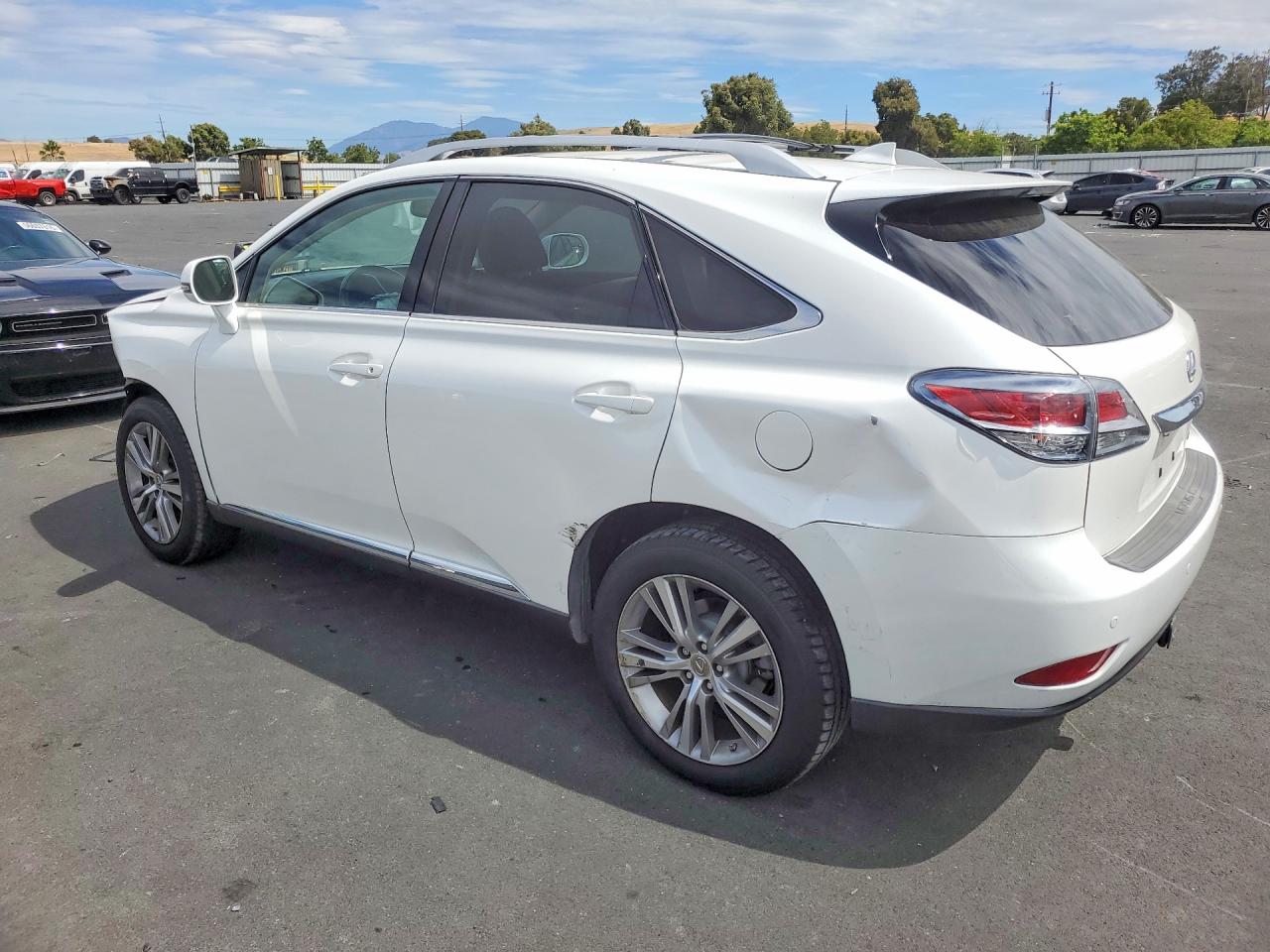2015 Lexus Rx 350 Base White vin: JTJBK1BA8F2483987