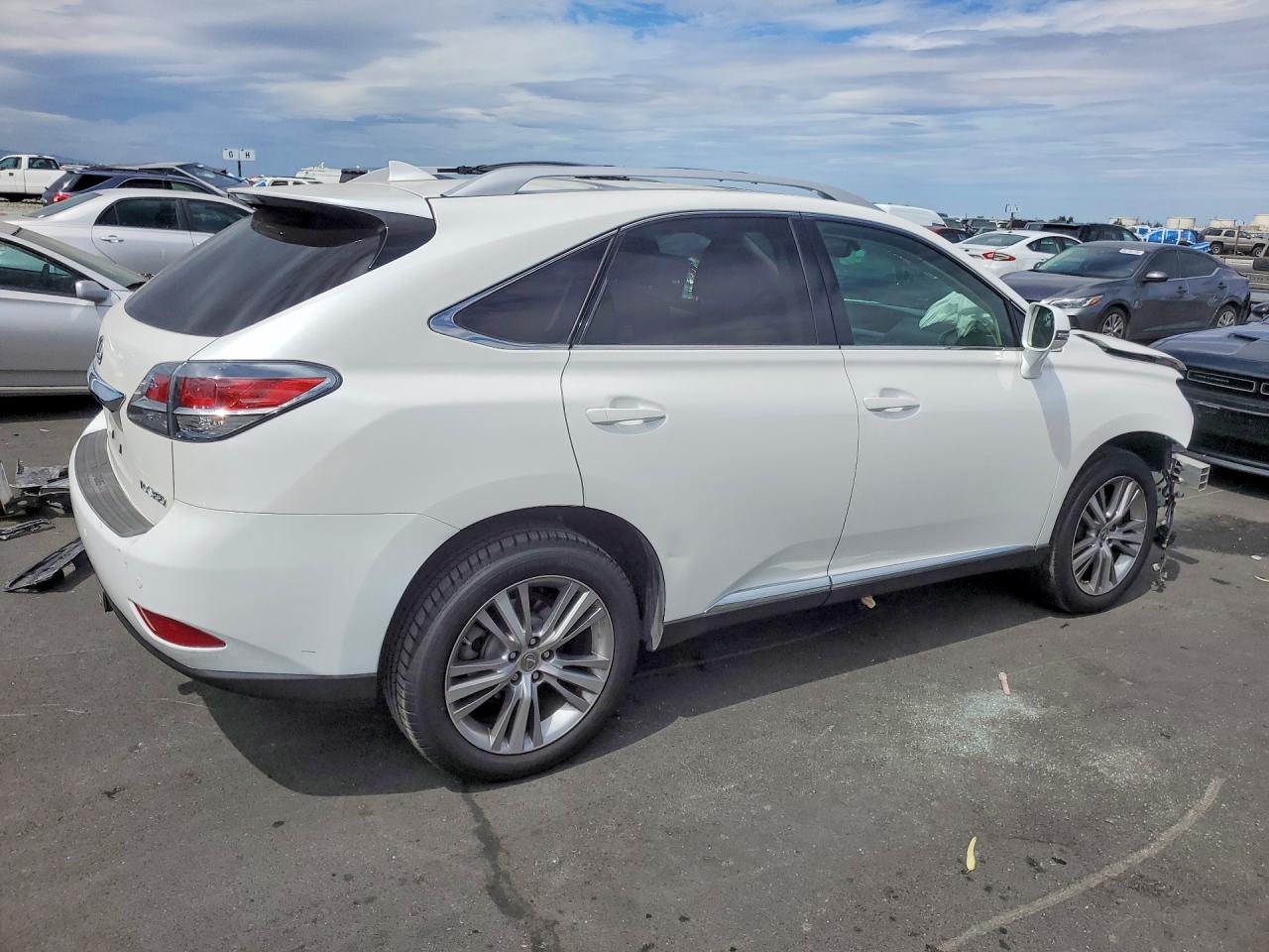 2015 Lexus Rx 350 Base White vin: JTJBK1BA8F2483987