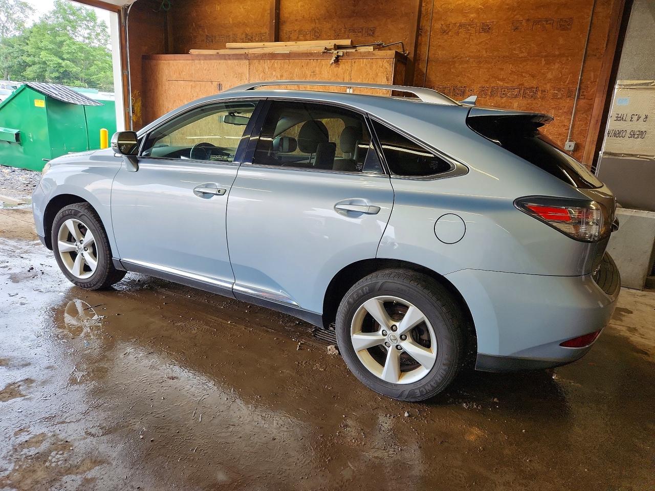 2010 Lexus Rx 350 Серебряный vin: JTJBK1BA9A2403752