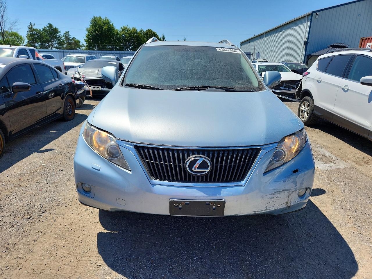 2010 Lexus Rx 350 Синий vin: JTJBK1BA9A2417750