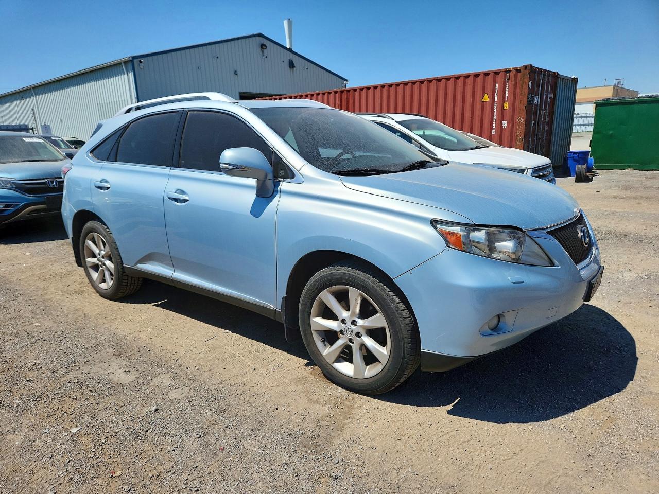 2010 Lexus Rx 350 Синий vin: JTJBK1BA9A2417750