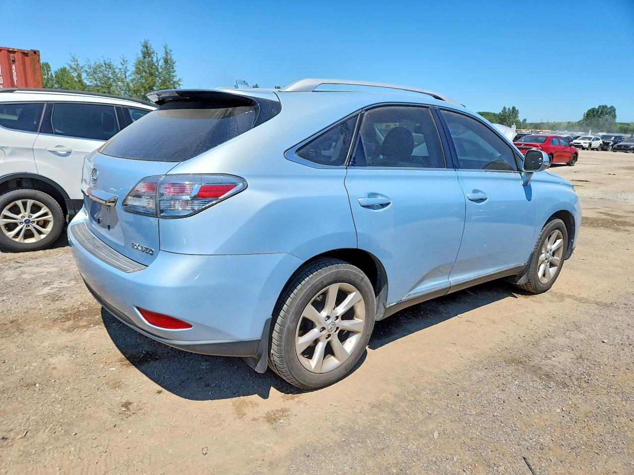 2010 Lexus Rx 350 Синий vin: JTJBK1BA9A2417750