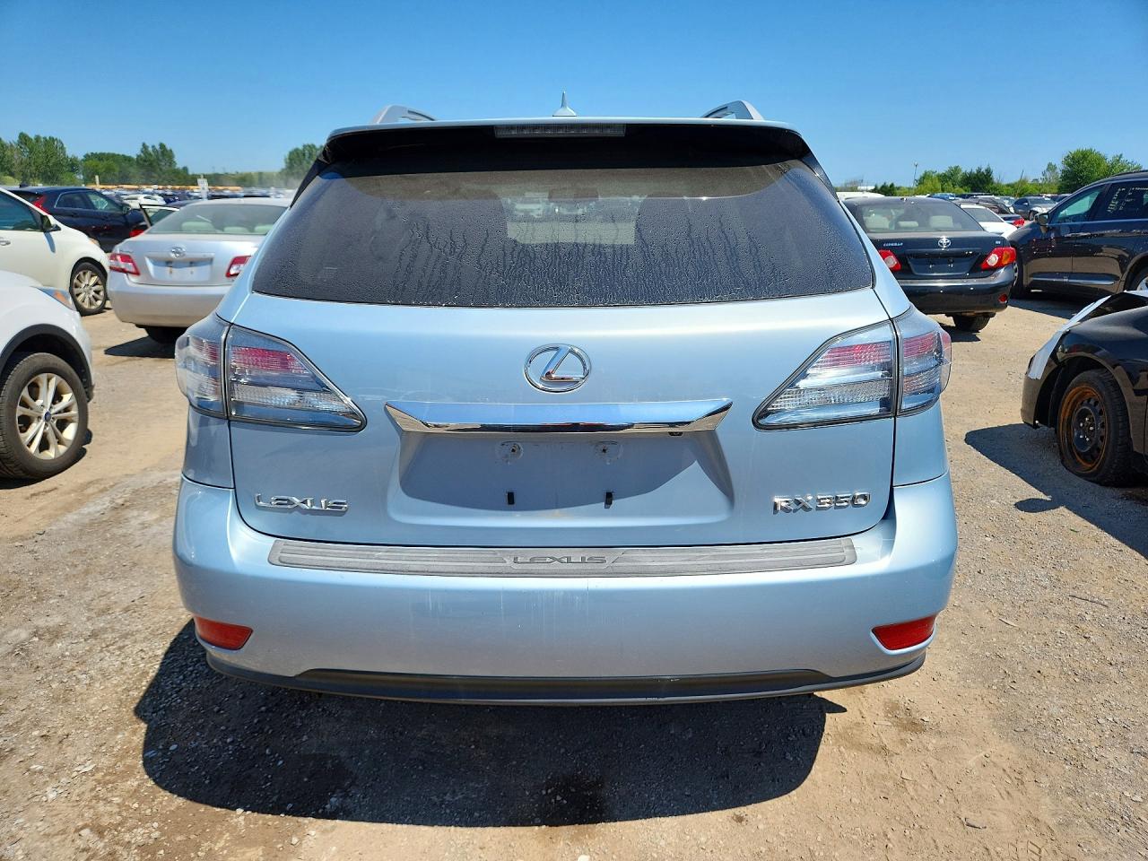 2010 Lexus Rx 350 Синий vin: JTJBK1BA9A2417750