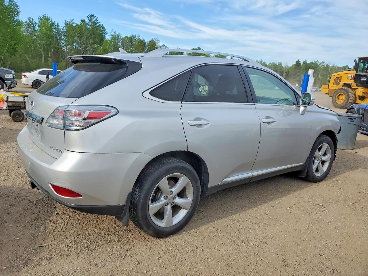 2010 Lexus Rx 350 Silver vin: JTJBK1BA9A2418235