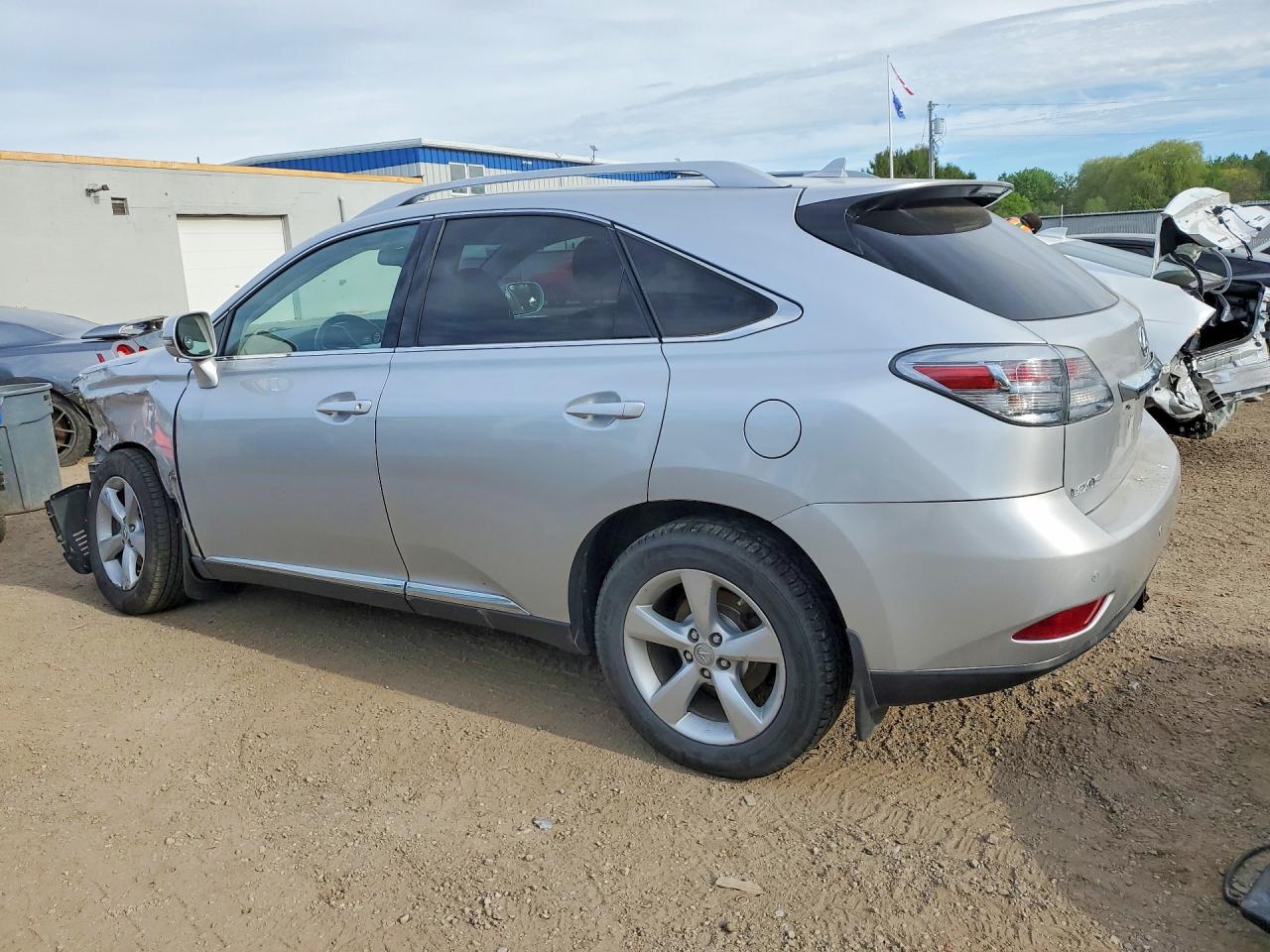 2010 Lexus Rx 350 Silver vin: JTJBK1BA9A2418235