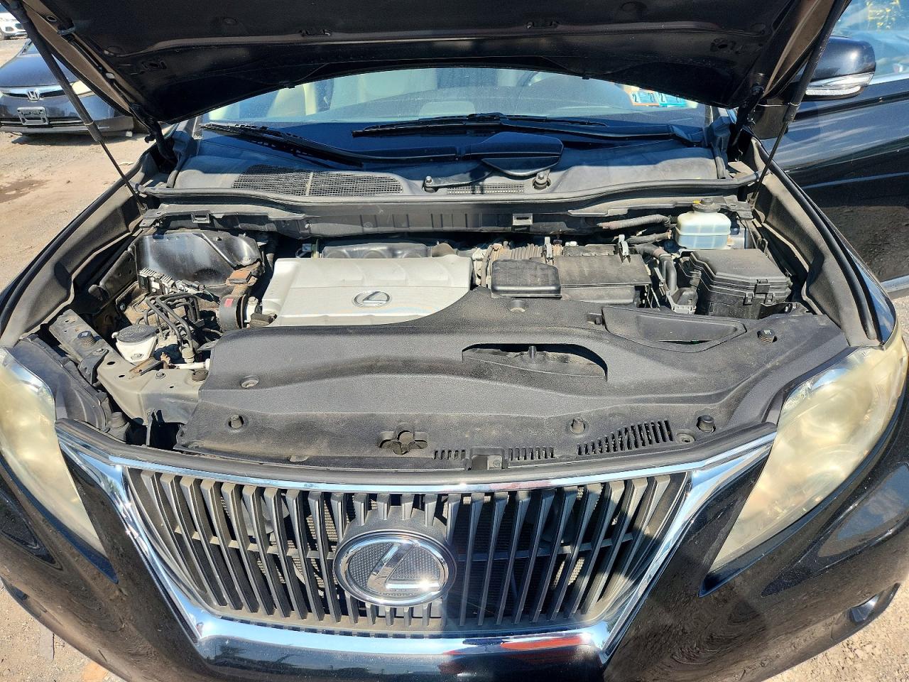 2011 Lexus Rx 350 Черный vin: JTJBK1BA9B2015034