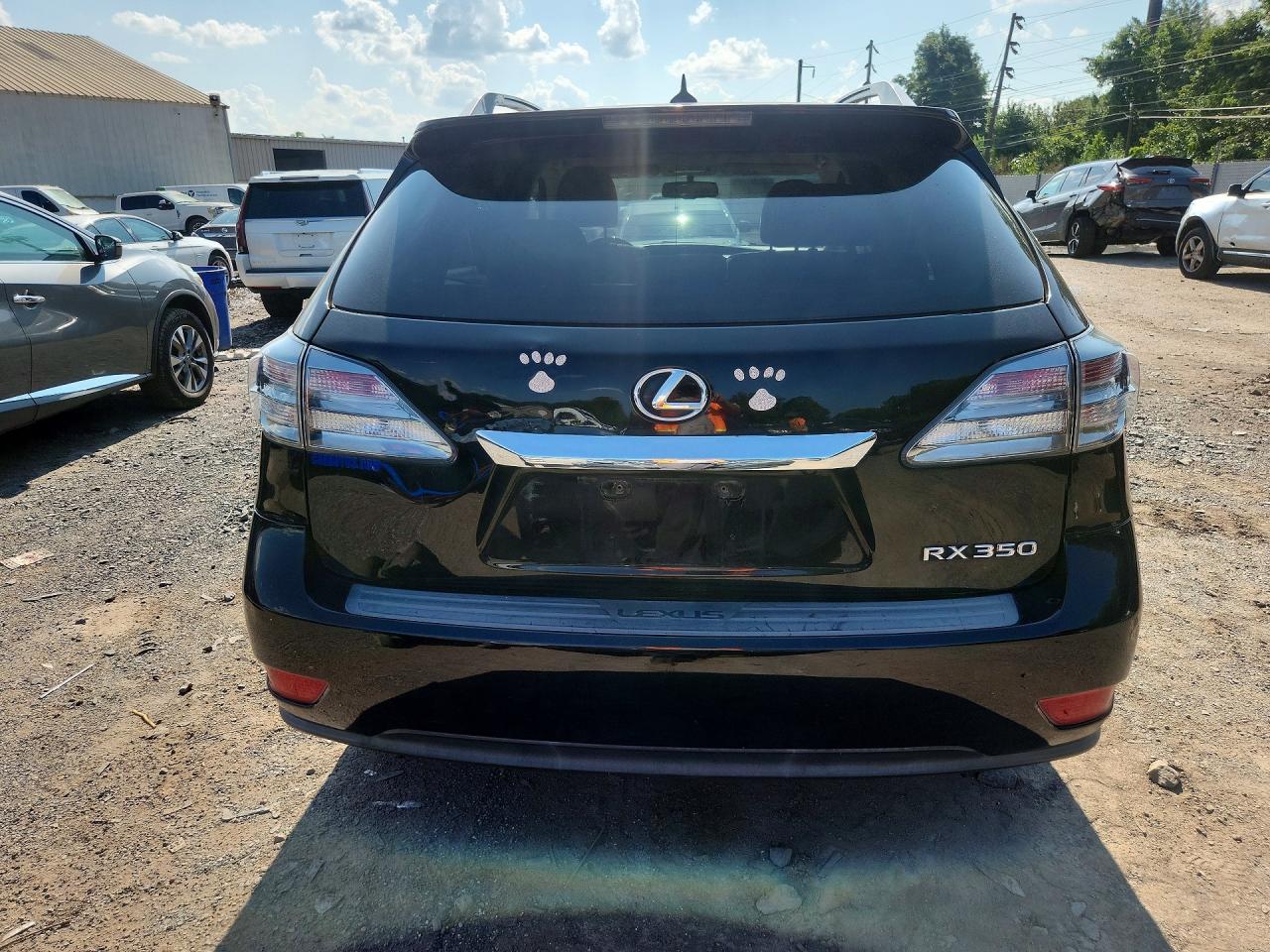 2011 Lexus Rx 350 Черный vin: JTJBK1BA9B2015034