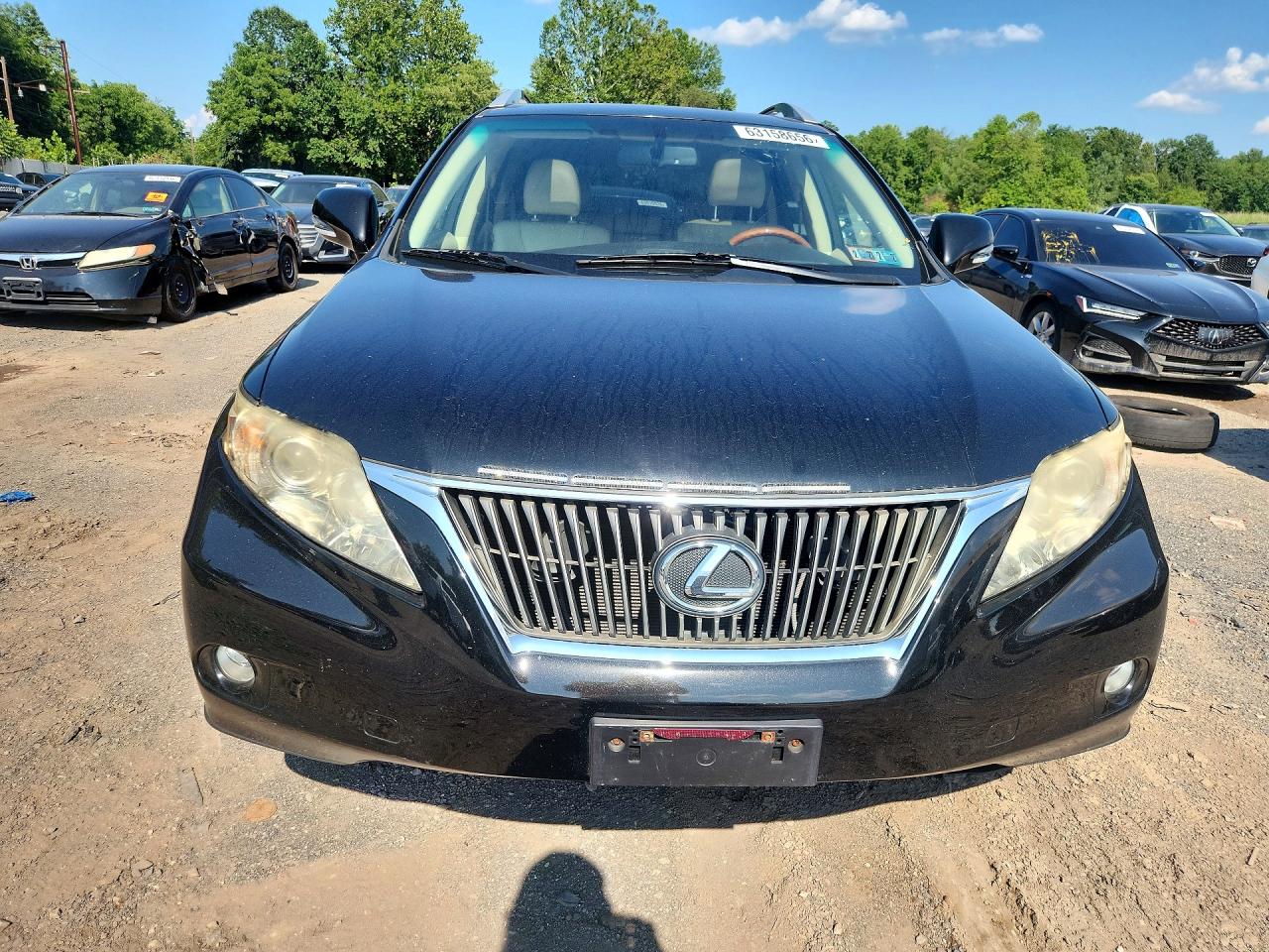 2011 Lexus Rx 350 Черный vin: JTJBK1BA9B2015034