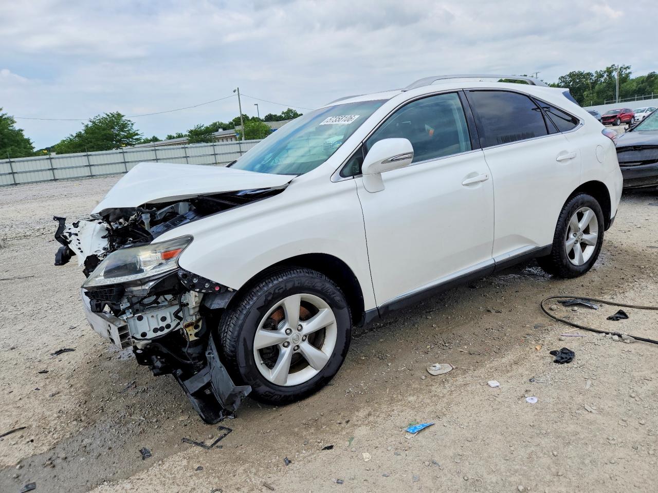 2013 Lexus Rx 350 Base White vin: JTJBK1BA9D2034721
