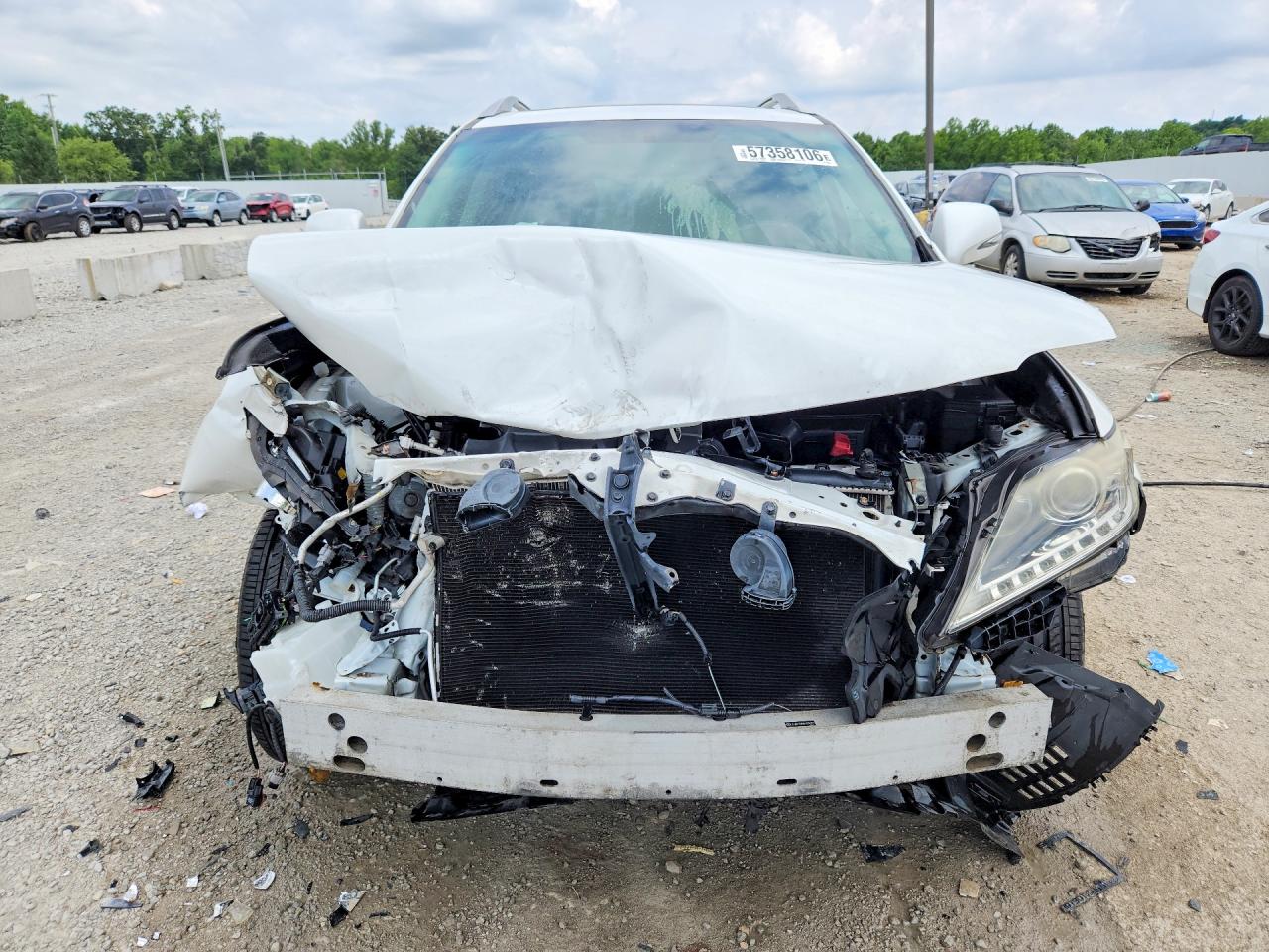 2013 Lexus Rx 350 Base Белый vin: JTJBK1BA9D2034721