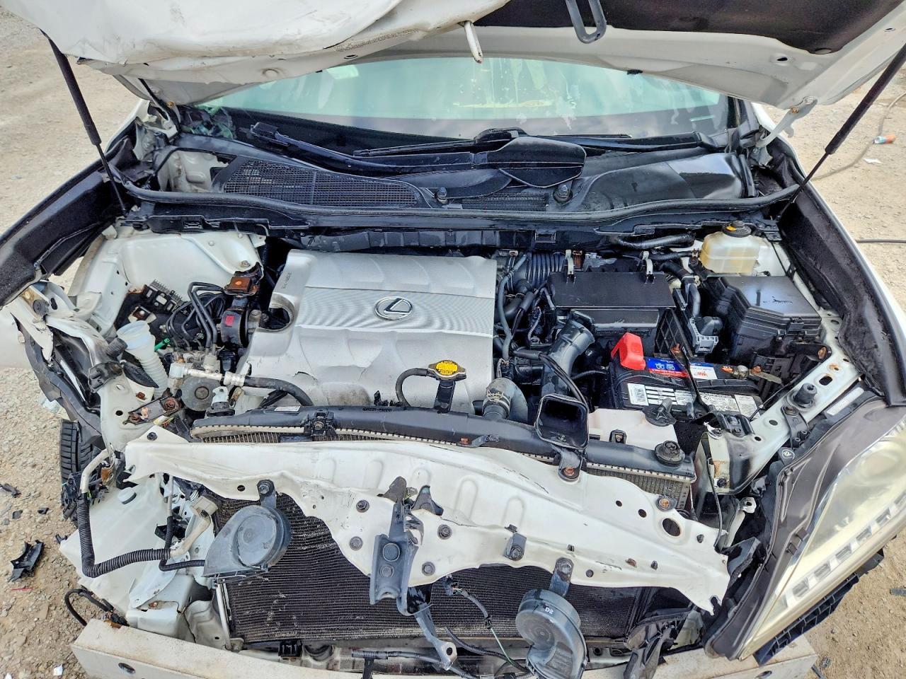 2013 Lexus Rx 350 Base Белый vin: JTJBK1BA9D2034721