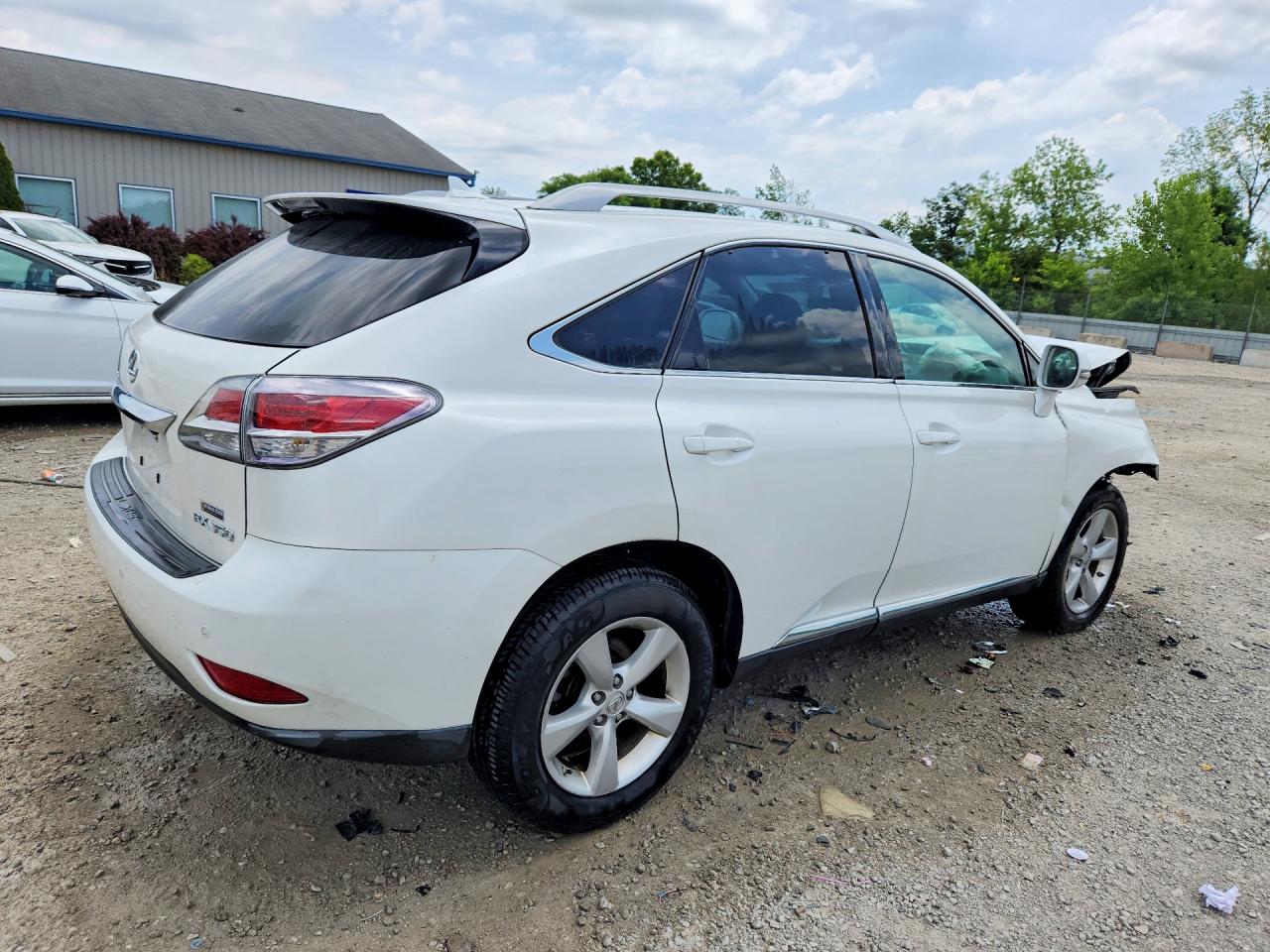 2013 Lexus Rx 350 Base Белый vin: JTJBK1BA9D2034721