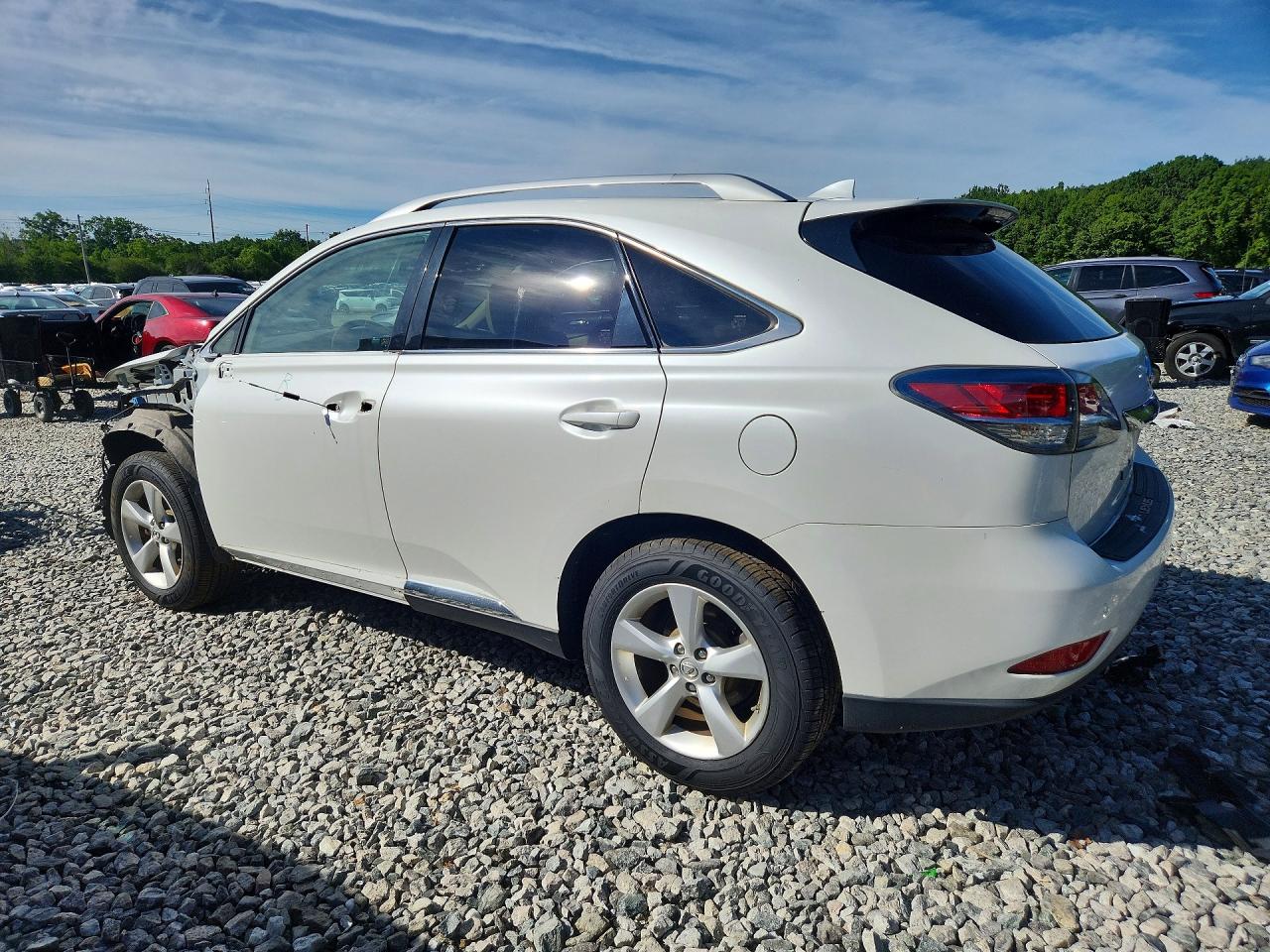 2014 Lexus Rx 350 Base White vin: JTJBK1BA9E2037992