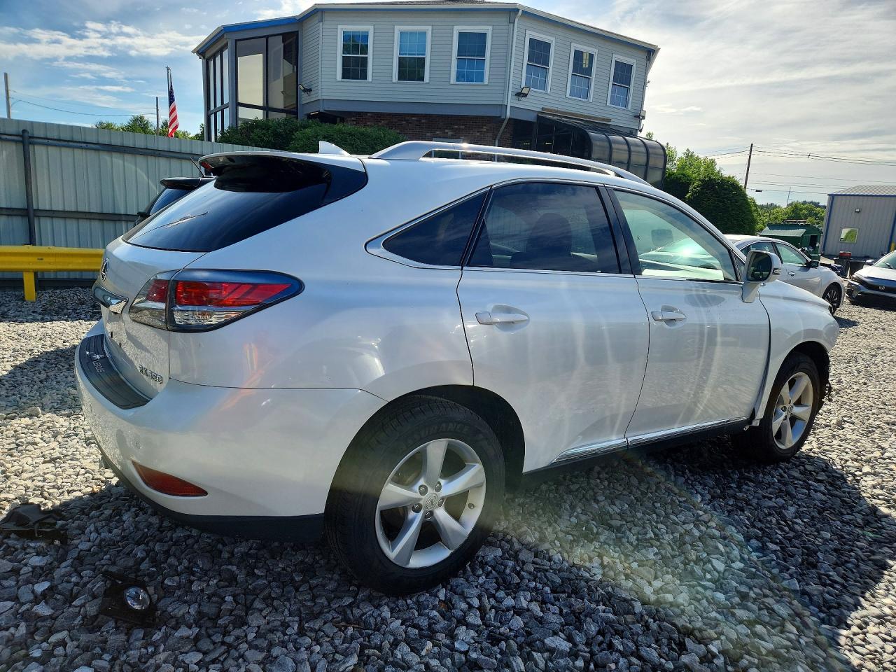 2014 Lexus Rx 350 Base White vin: JTJBK1BA9E2037992