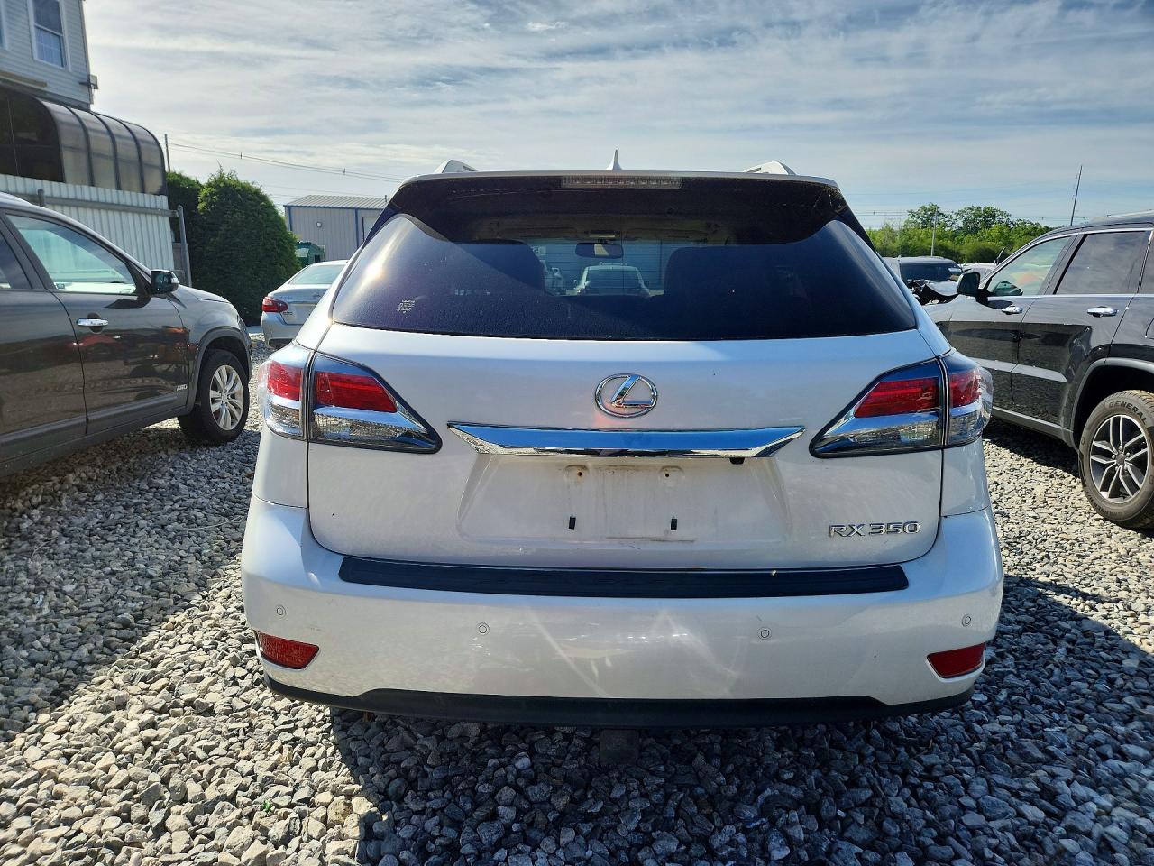 2014 Lexus Rx 350 Base White vin: JTJBK1BA9E2037992