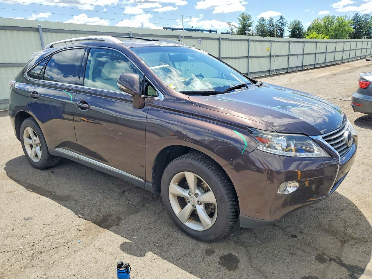 2015 Lexus Rx 350 Base Purple vin: JTJBK1BA9F2482525