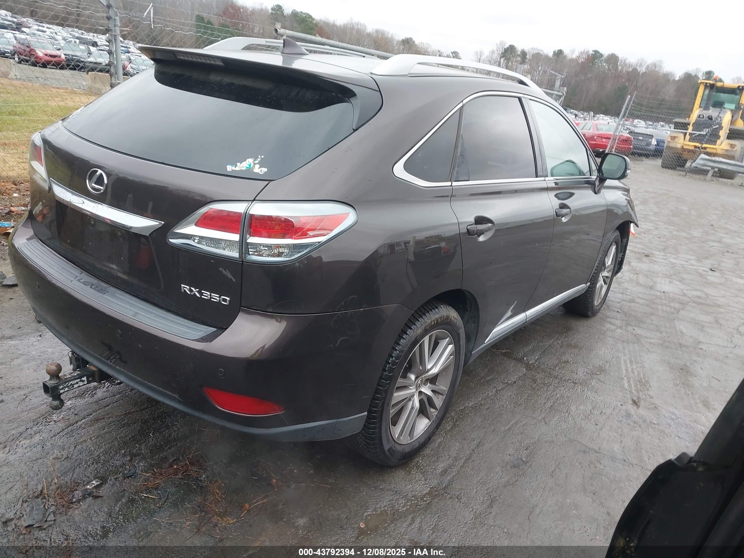 2015 Lexus Rx 350   Коричневый vin: JTJBK1BA9F2483173