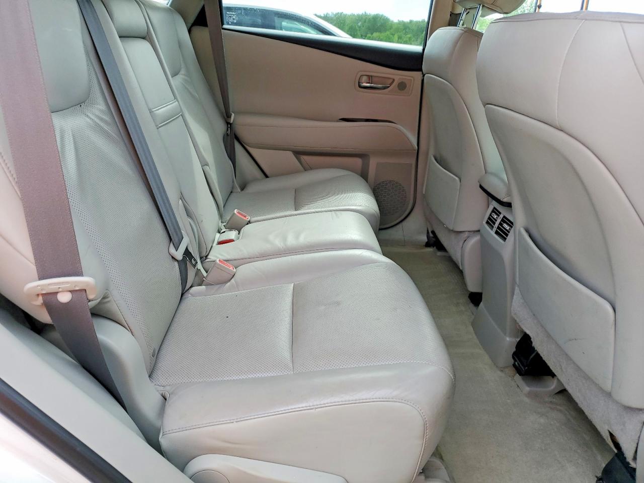 2010 Lexus Rx 350 White vin: JTJBK1BAXA2001450