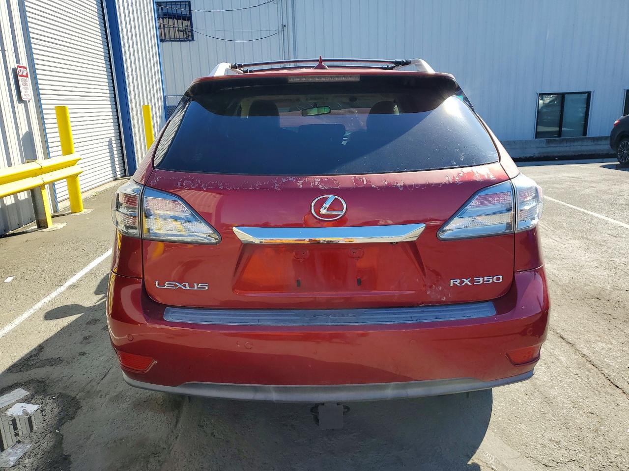 2010 Lexus Rx 350 Burgundy vin: JTJBK1BAXA2420110