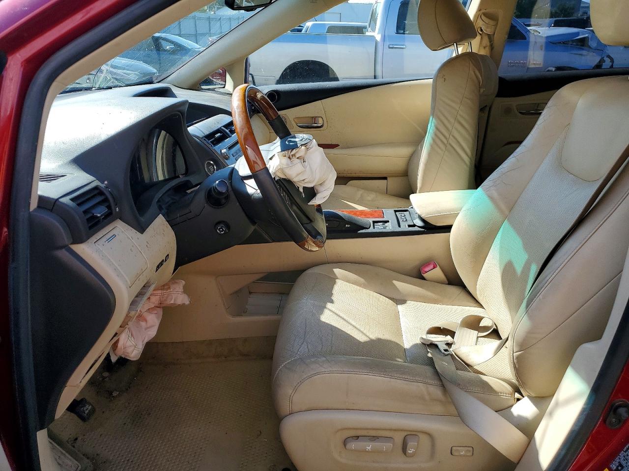 2010 Lexus Rx 350 Burgundy vin: JTJBK1BAXA2420110