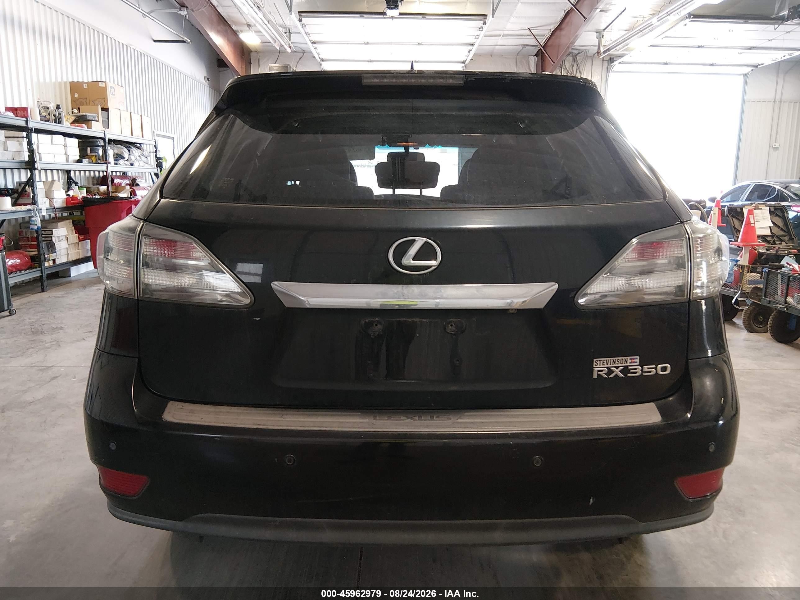 2011 Lexus Rx 350 Black vin: JTJBK1BAXB2011817