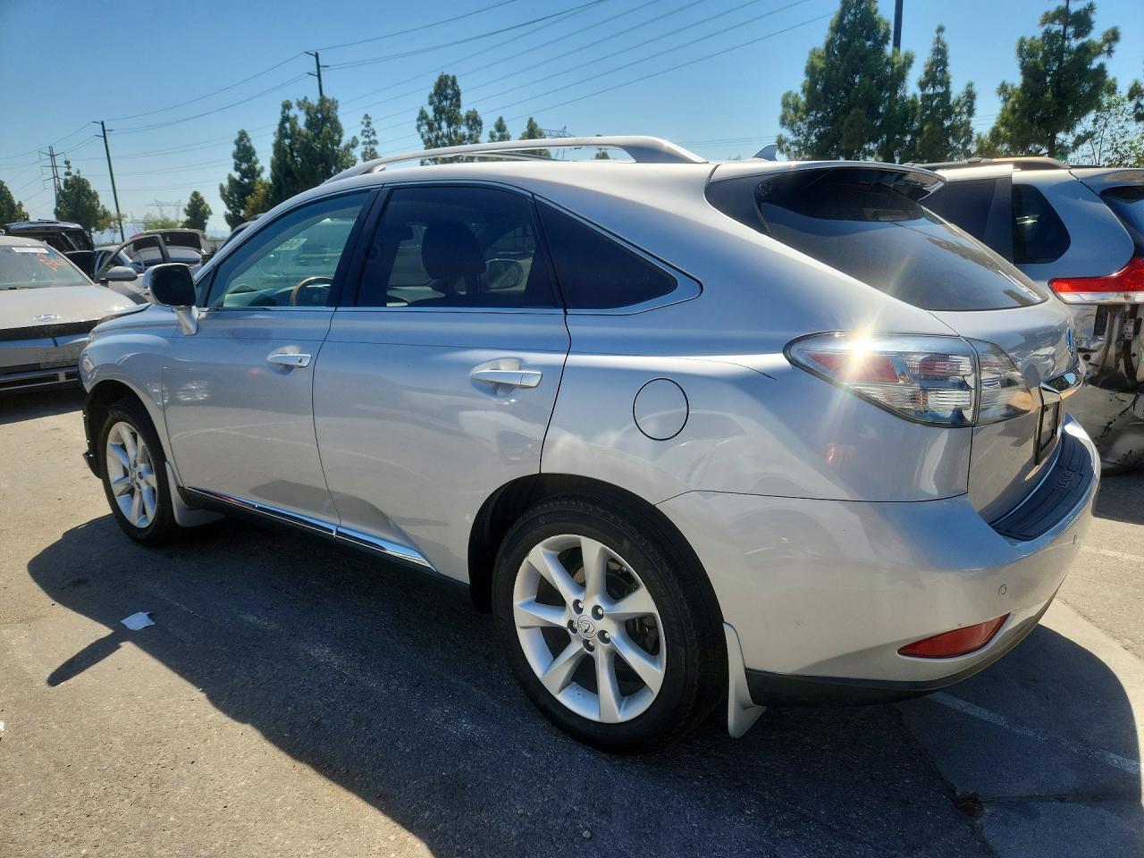 2011 Lexus Rx 350 Silver vin: JTJBK1BAXB2433067