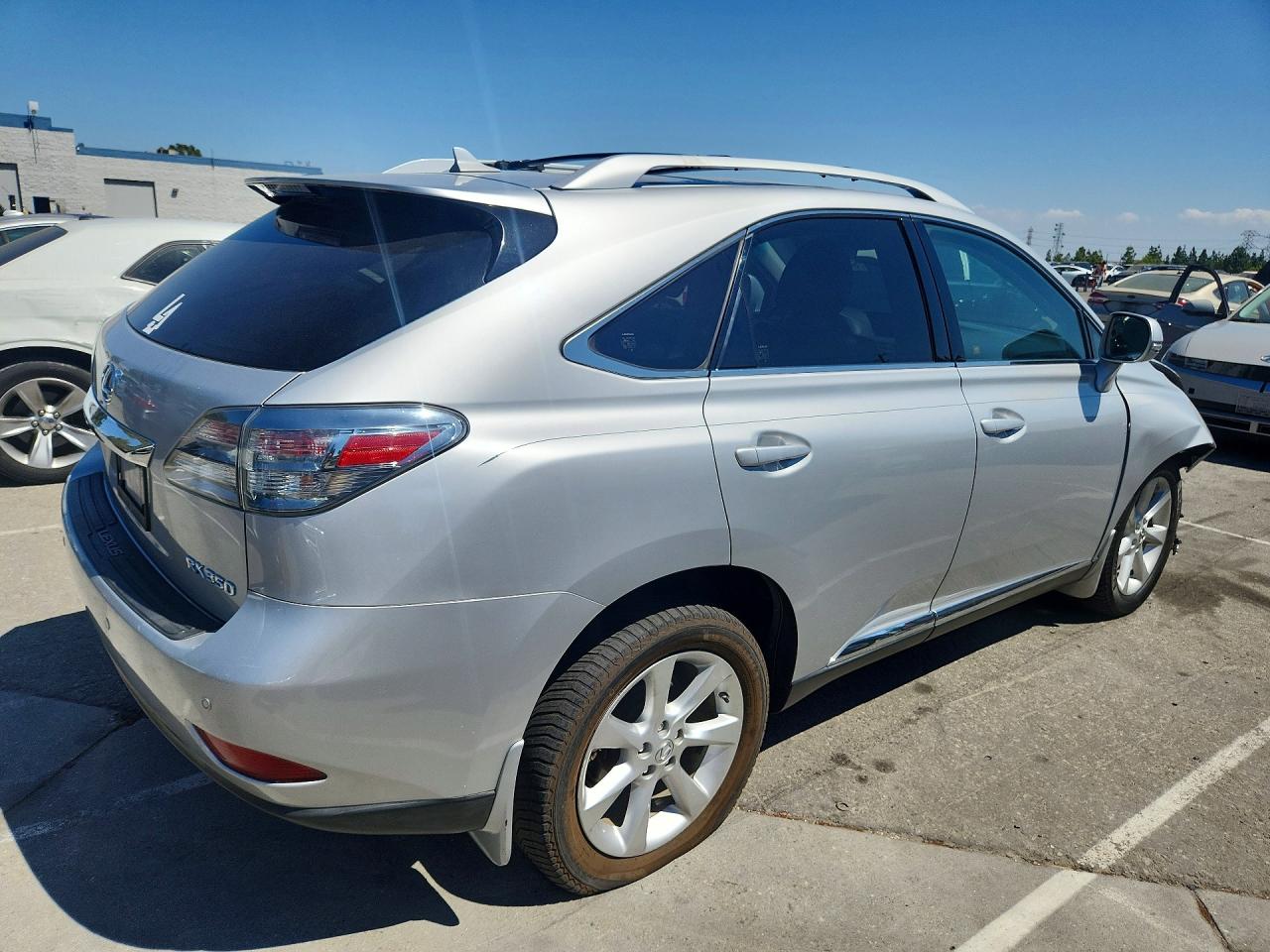 2011 Lexus Rx 350 Silver vin: JTJBK1BAXB2433067