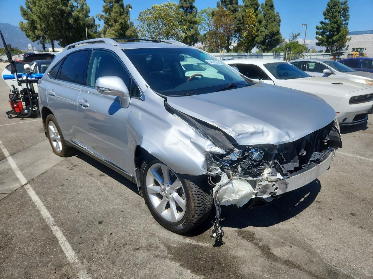 2011 Lexus Rx 350 Silver vin: JTJBK1BAXB2433067