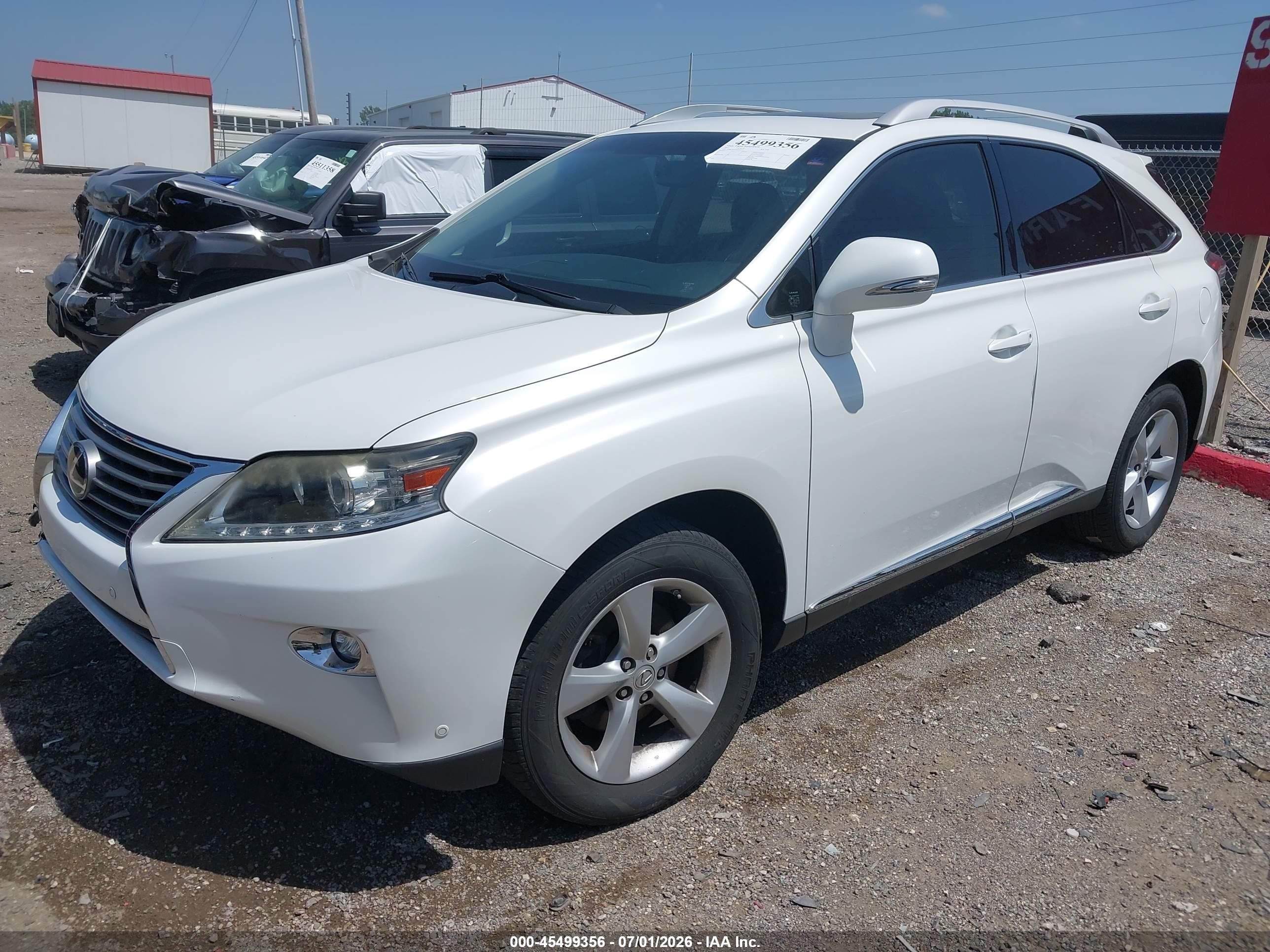 2013 Lexus Rx 350   White vin: JTJBK1BAXD2453757