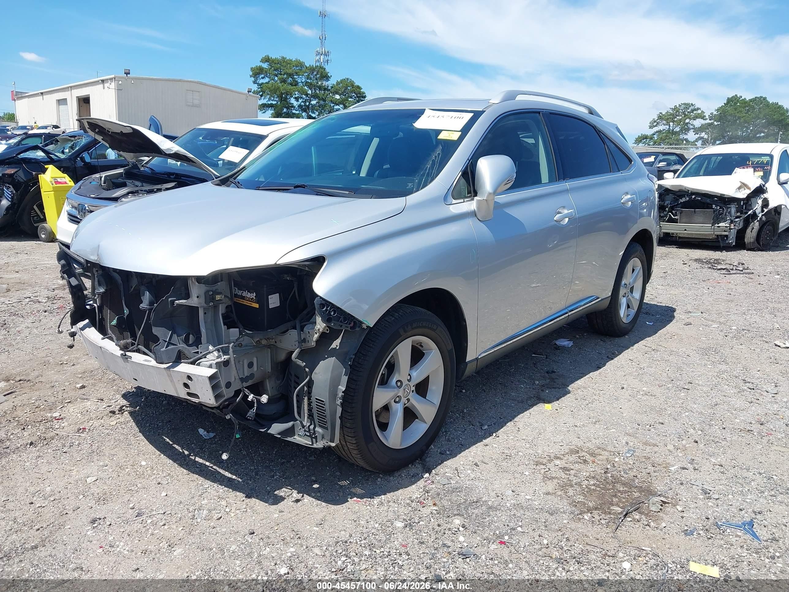 2015 Lexus Rx 350   Silver vin: JTJBK1BAXF2469847