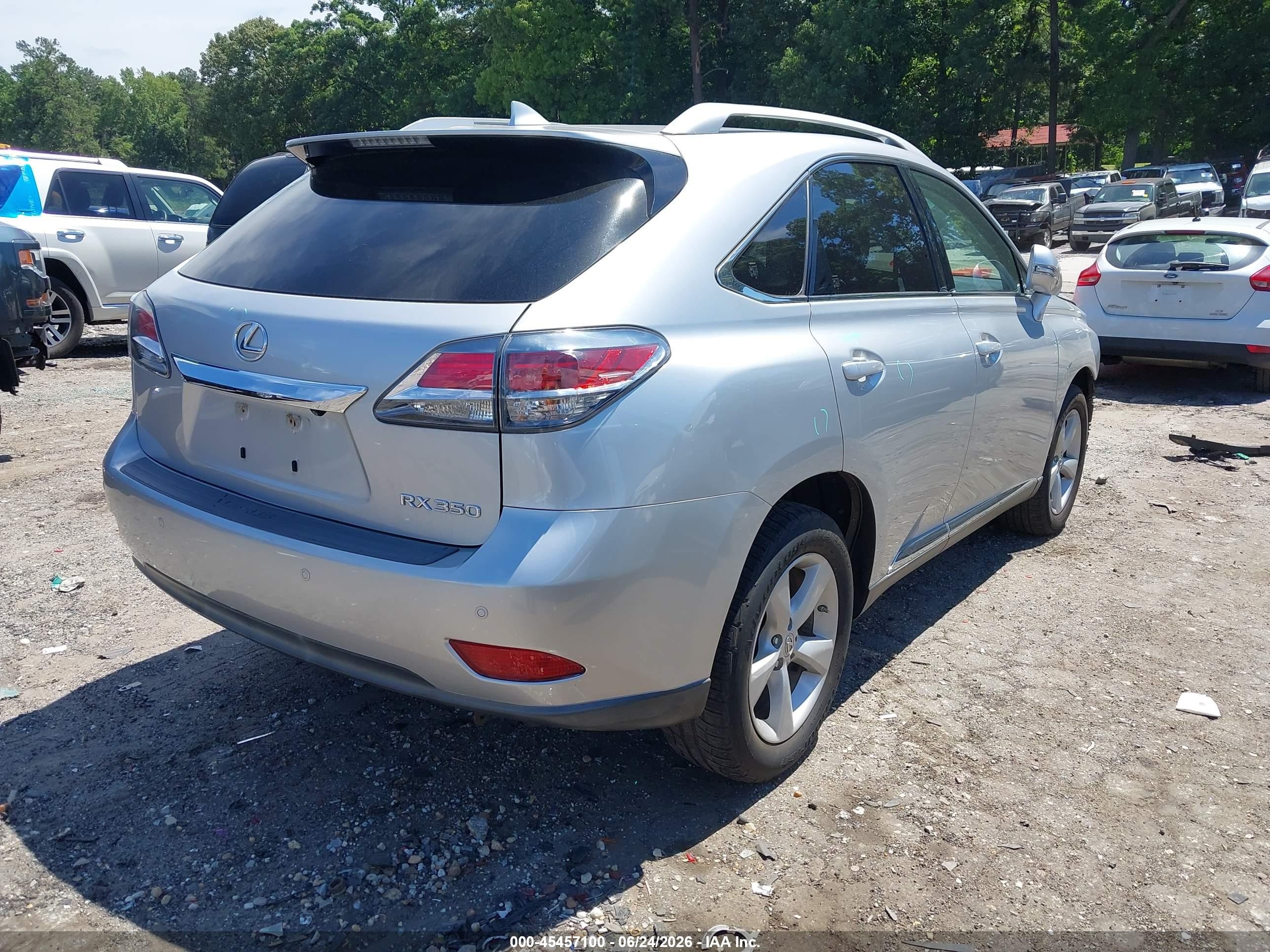 2015 Lexus Rx 350   Silver vin: JTJBK1BAXF2469847