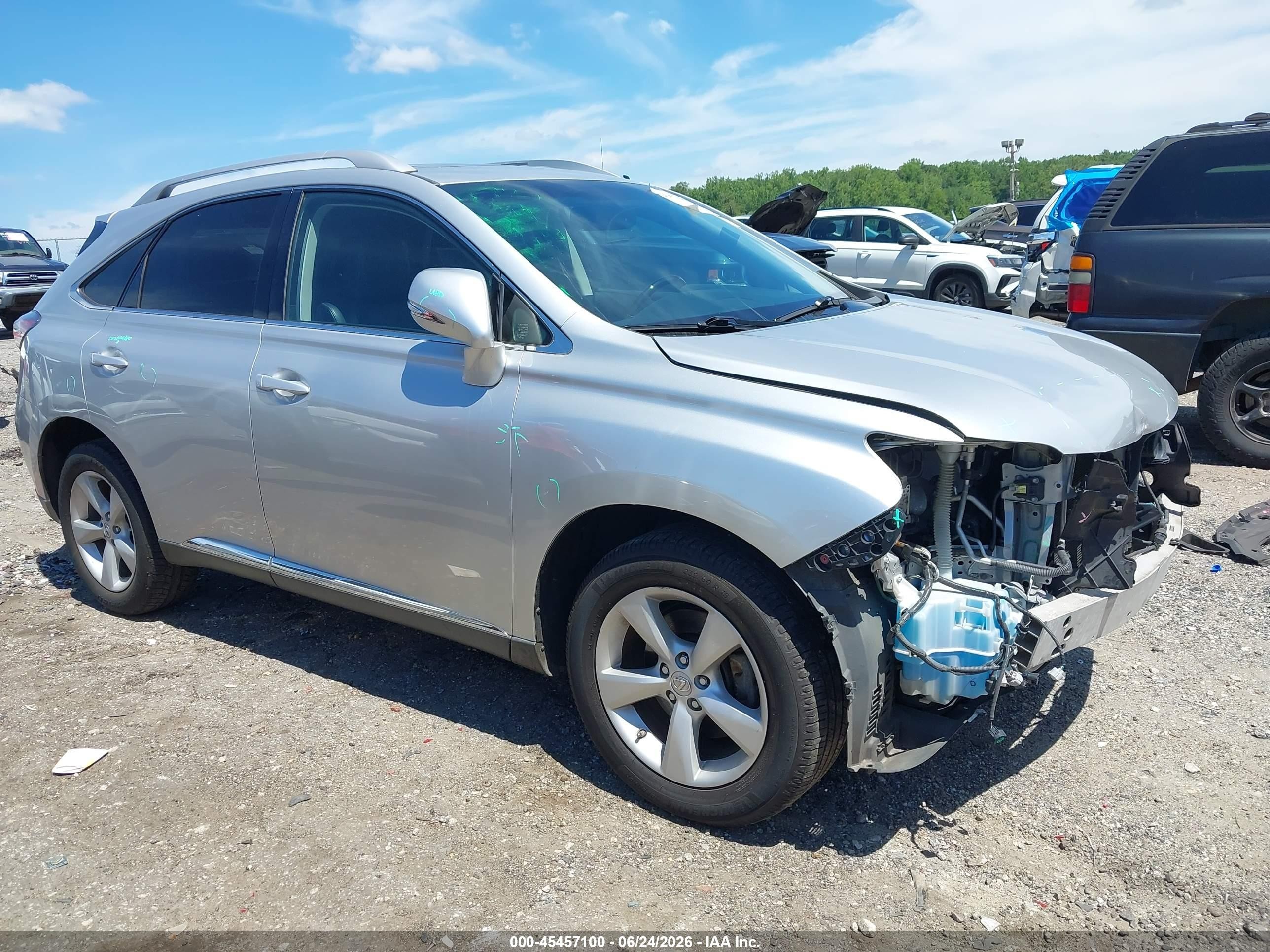 2015 Lexus Rx 350   Silver vin: JTJBK1BAXF2469847