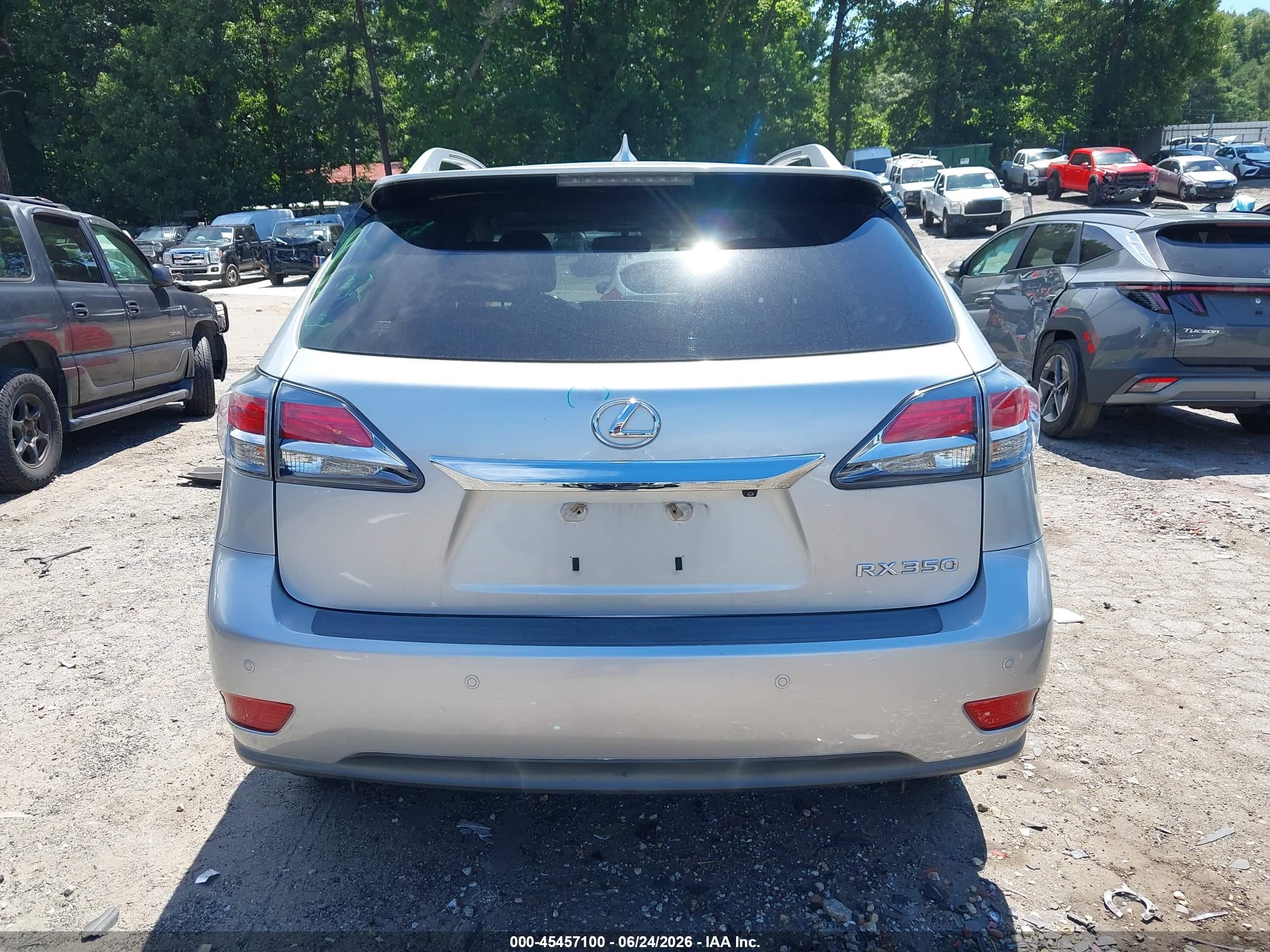 2015 Lexus Rx 350   Silver vin: JTJBK1BAXF2469847