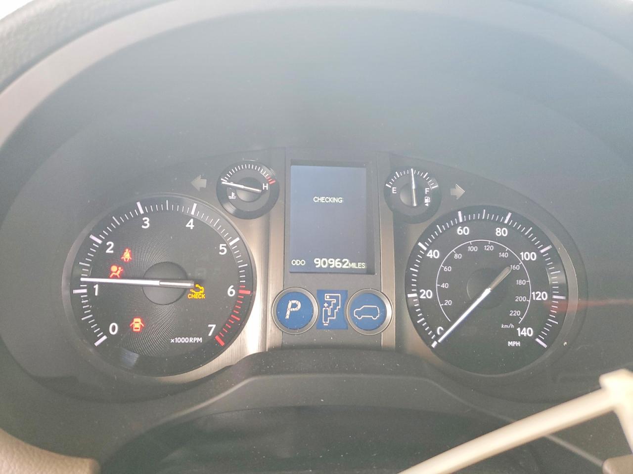 2012 Lexus Gx 460 White vin: JTJBM7FX0C5037984