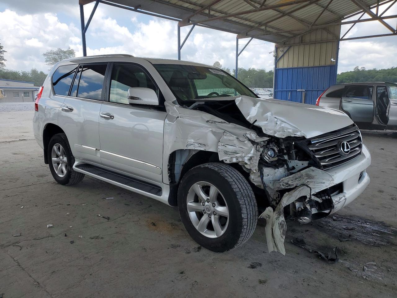2012 Lexus Gx 460 White vin: JTJBM7FX0C5037984