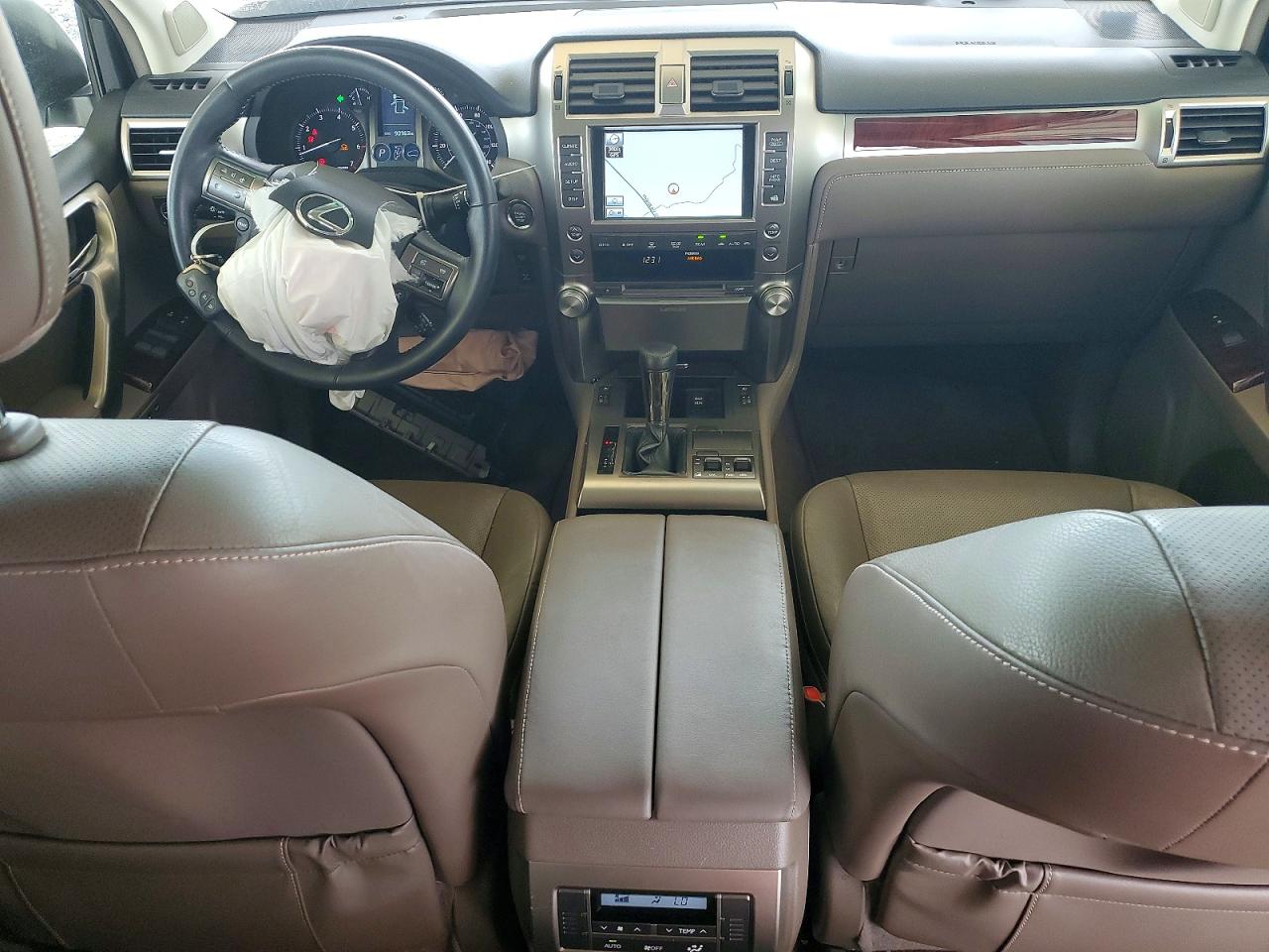2012 Lexus Gx 460 White vin: JTJBM7FX0C5037984