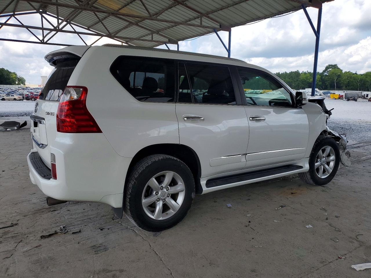 2012 Lexus Gx 460 White vin: JTJBM7FX0C5037984