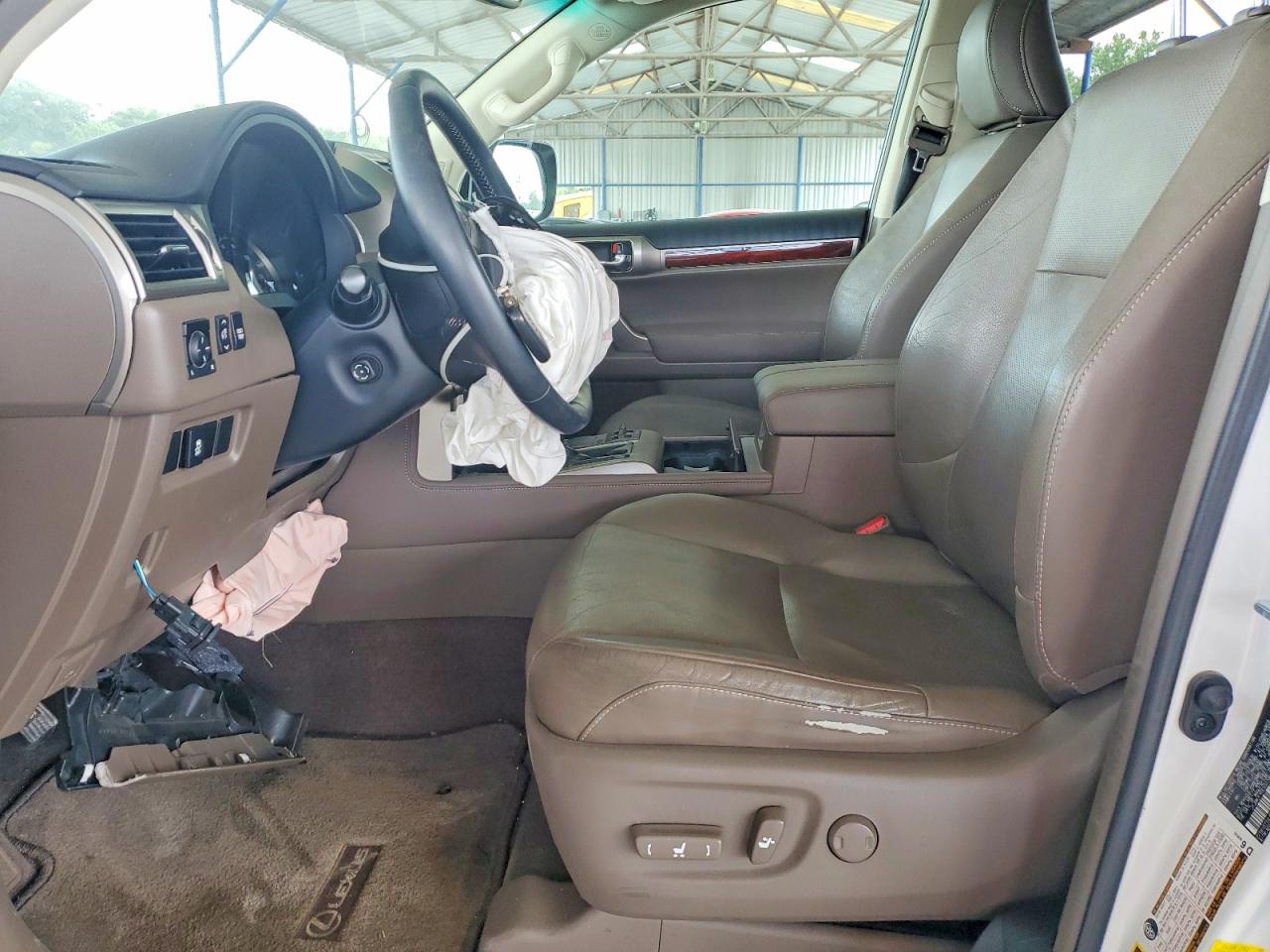 2012 Lexus Gx 460 White vin: JTJBM7FX0C5037984