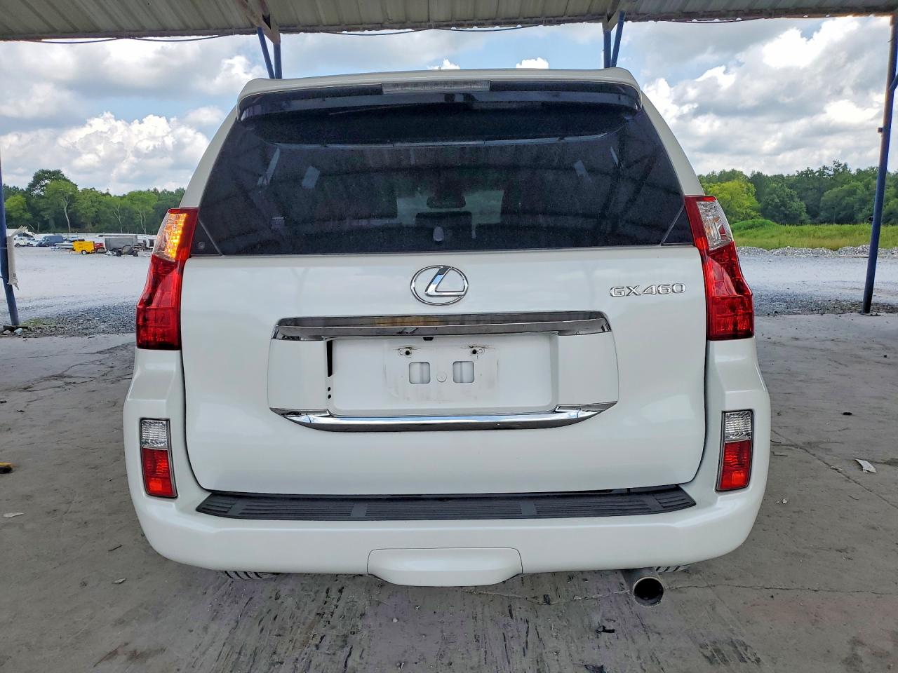 2012 Lexus Gx 460 White vin: JTJBM7FX0C5037984