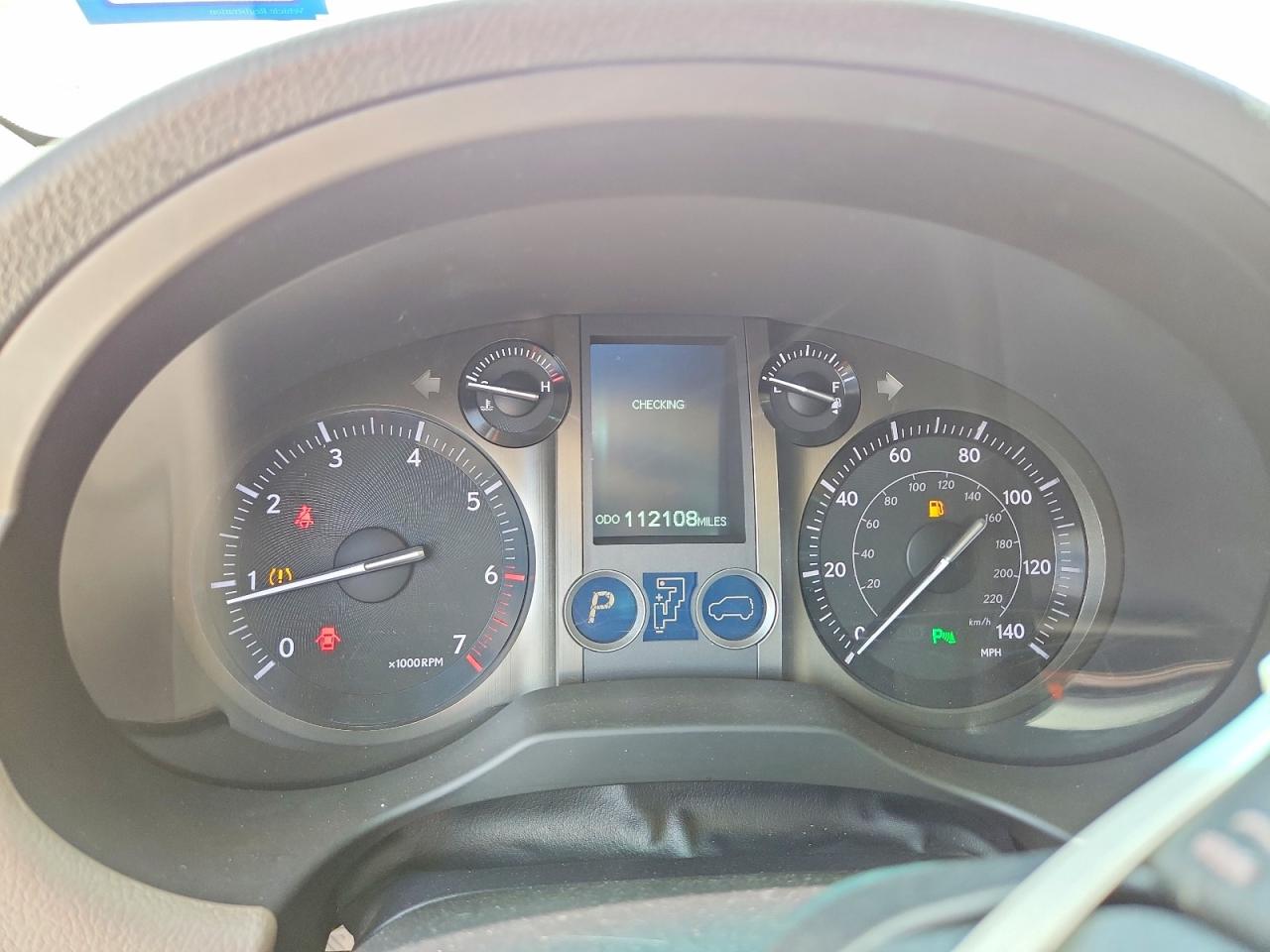 2012 Lexus Gx 460 White vin: JTJBM7FX0C5048161