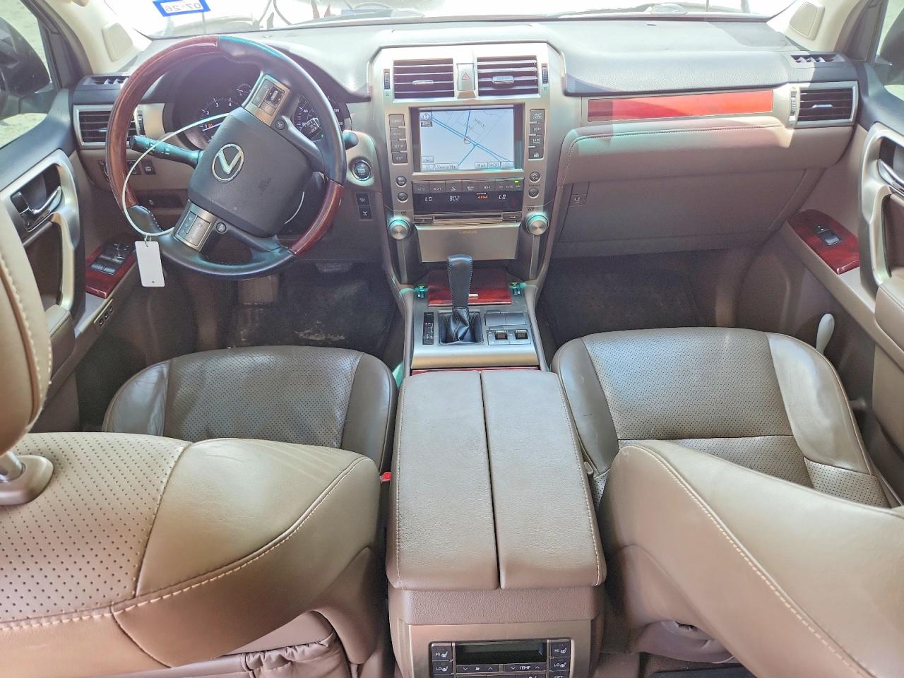 2012 Lexus Gx 460 White vin: JTJBM7FX0C5048161