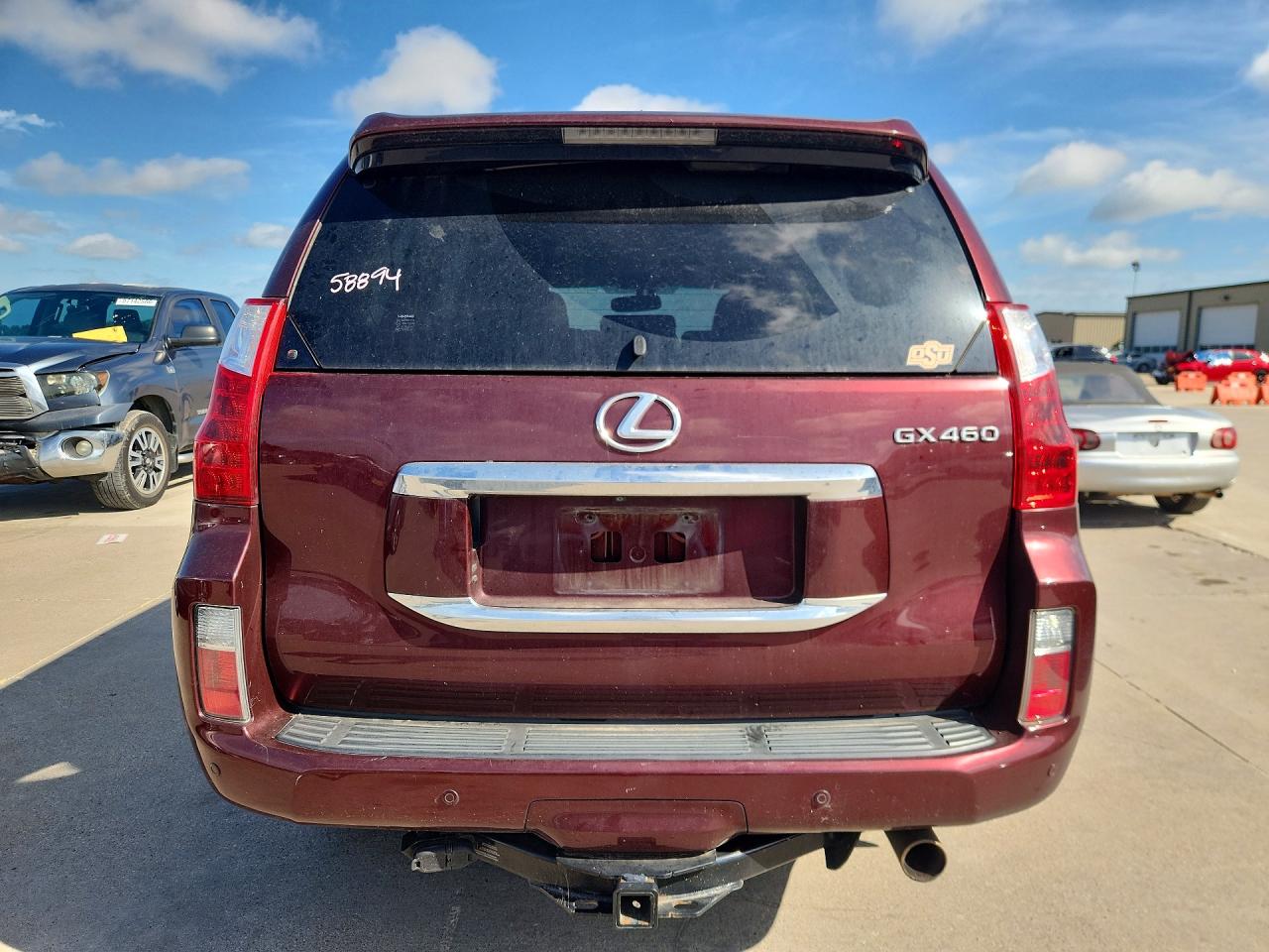 2013 Lexus Gx 460 Burgundy vin: JTJBM7FX0D5054446