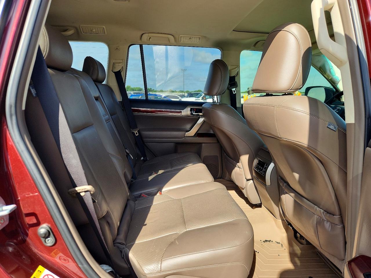 2013 Lexus Gx 460 Burgundy vin: JTJBM7FX0D5054446