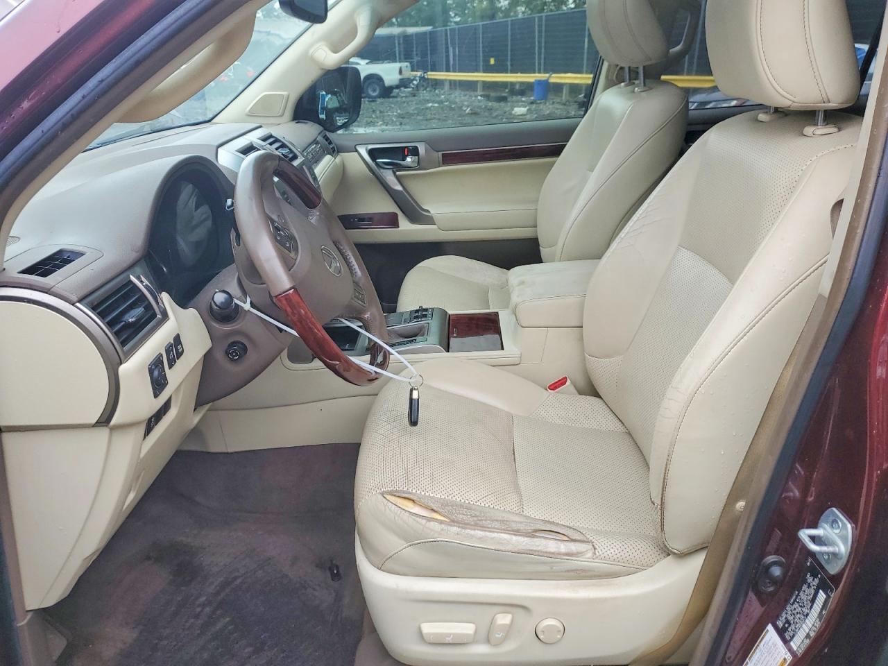 2013 Lexus Gx 460 Burgundy vin: JTJBM7FX0D5064118